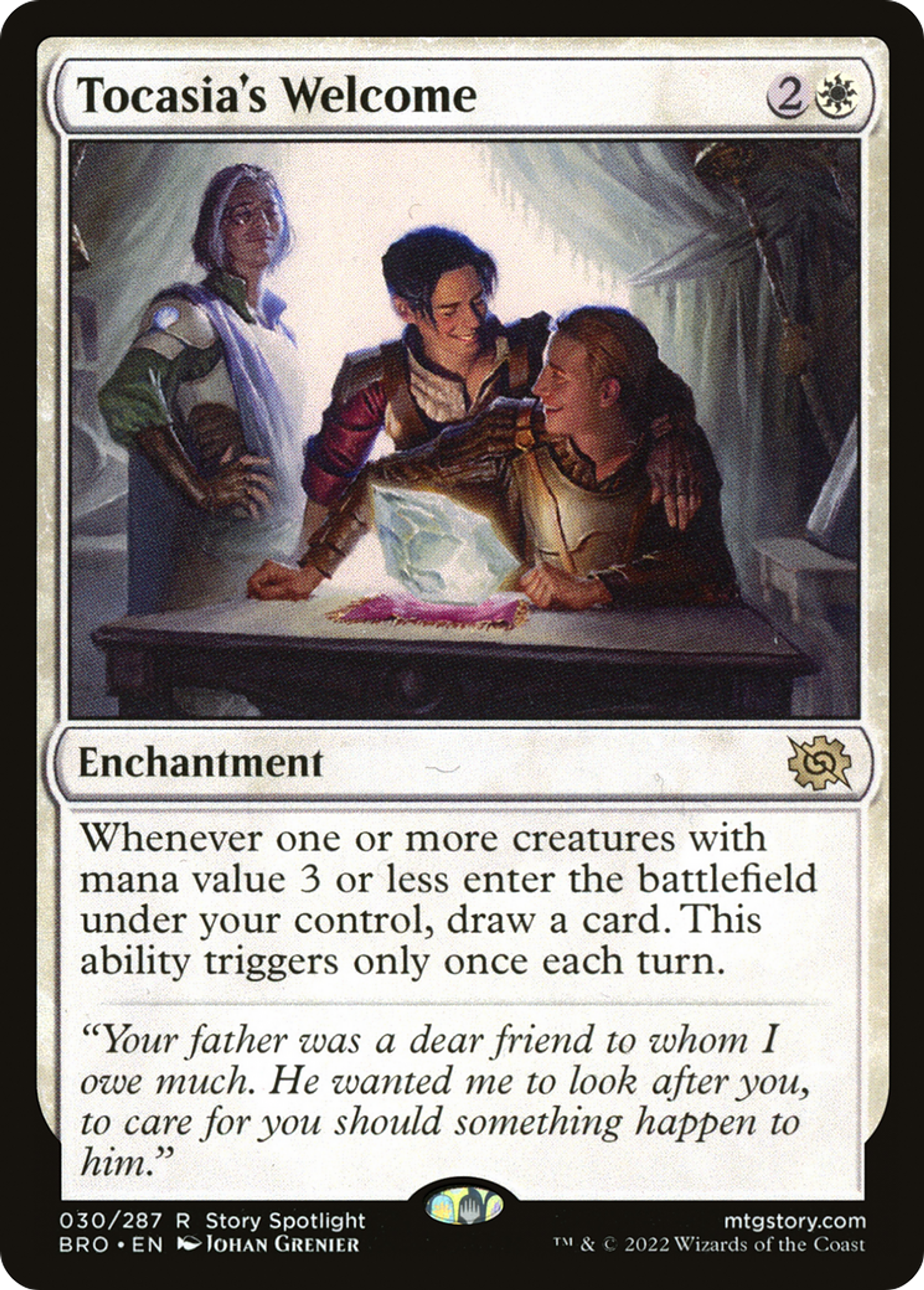 Tocasia's Welcome — The Brothers' War — Magic: The Gathering