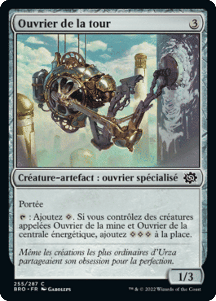Ouvrier de la tour — The Brothers' War — Magic: The Gathering