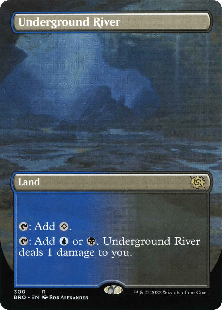 Underground River — The Brothers' War — Magic: The Gathering
