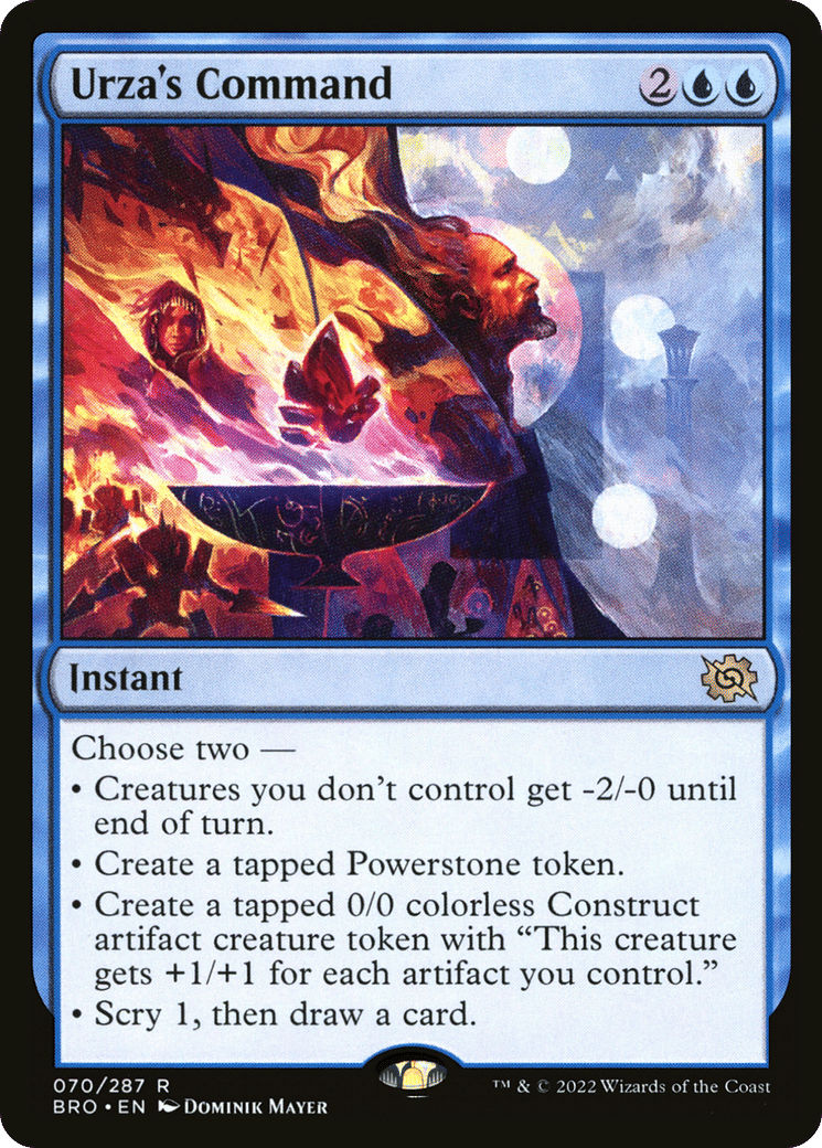Urza's Command — The Brothers' War — Magic: The Gathering