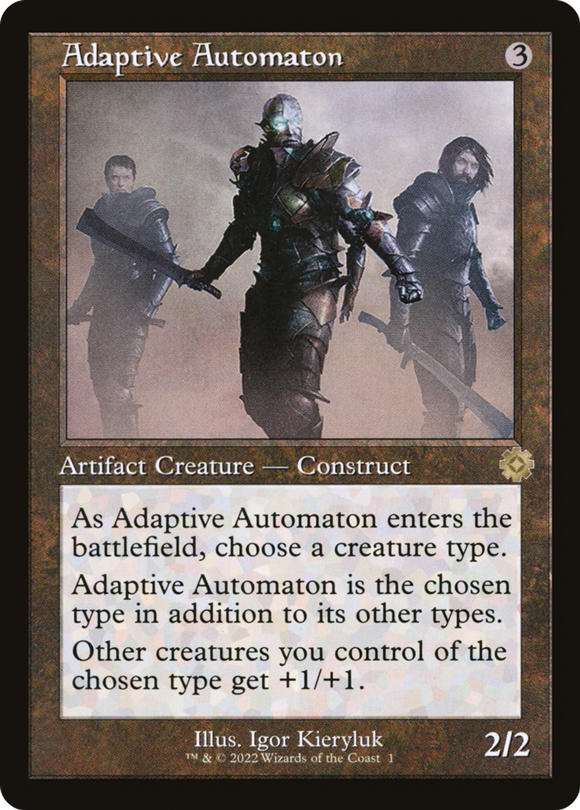 Adaptive Automaton — The Brothers' War Retro Artifacts — Magic: The Gathering