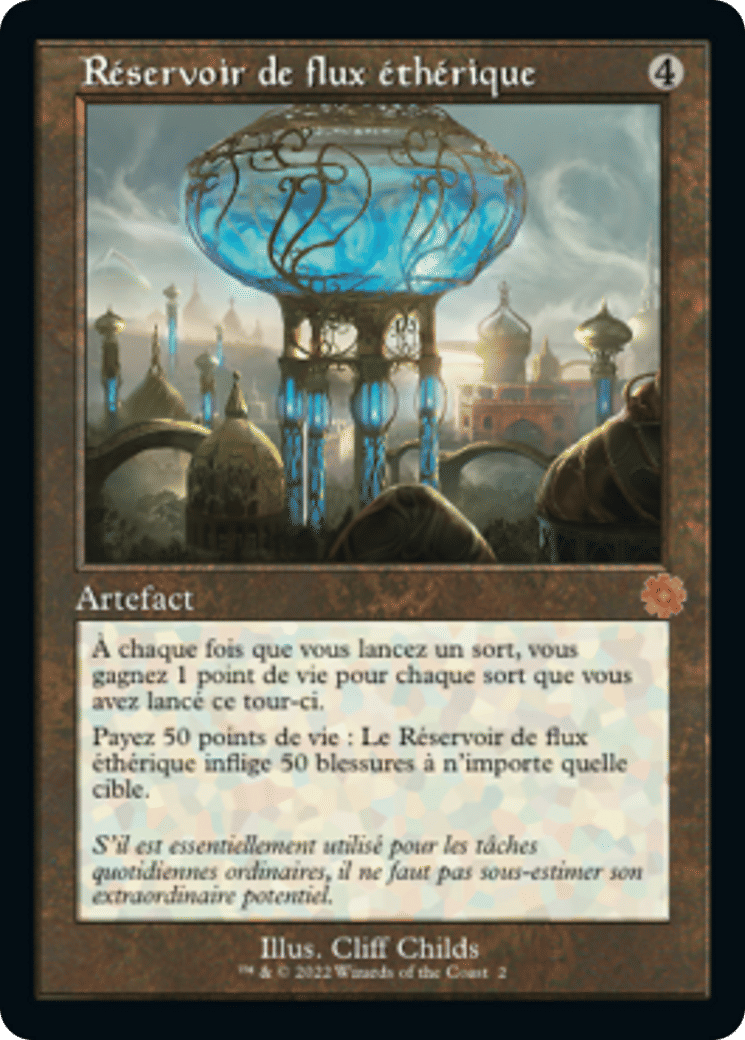 Réservoir de flux éthérique — The Brothers' War Retro Artifacts — Magic: The Gathering
