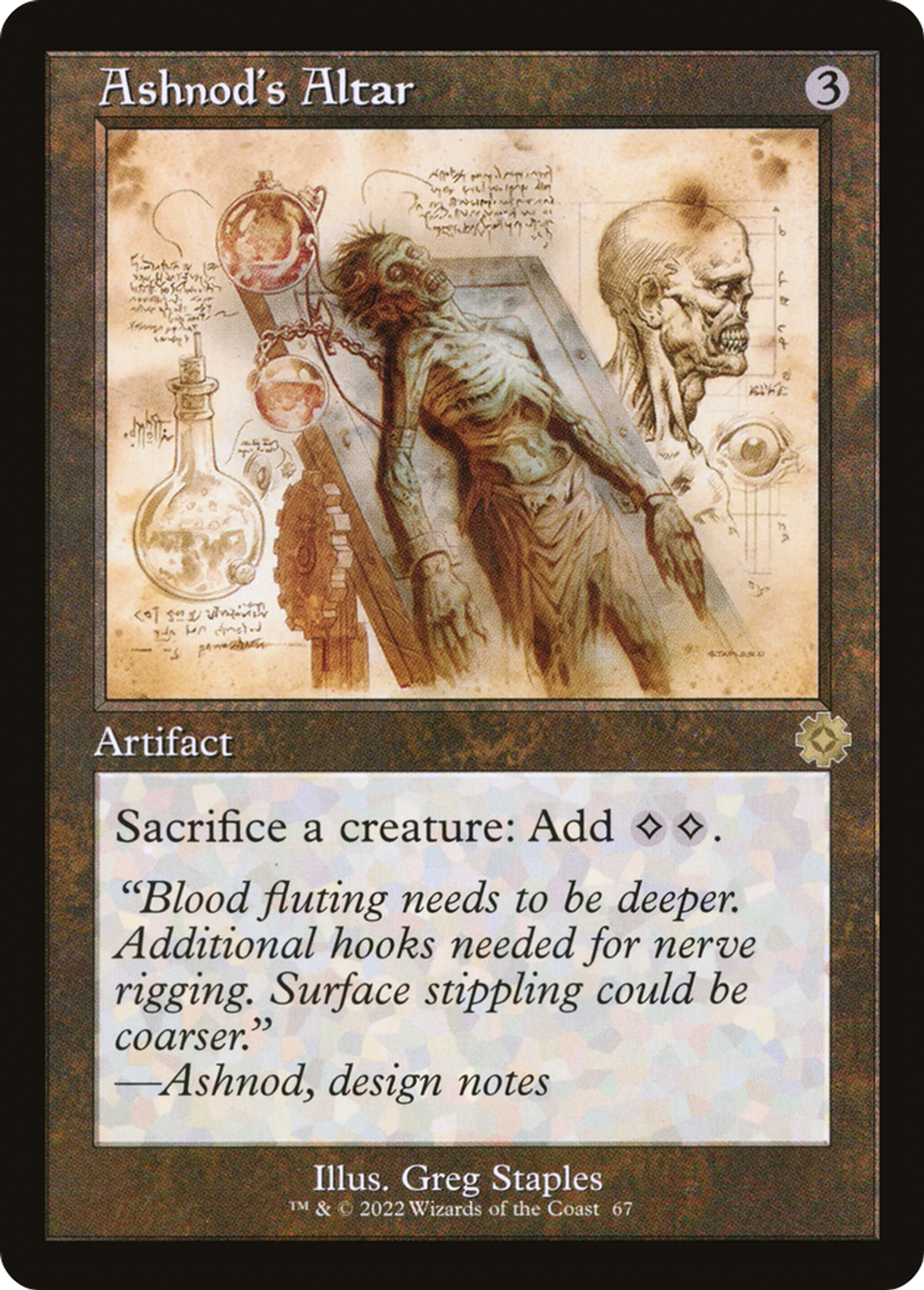 Autel d'Ashnod — The Brothers' War Retro Artifacts — Magic: The Gathering