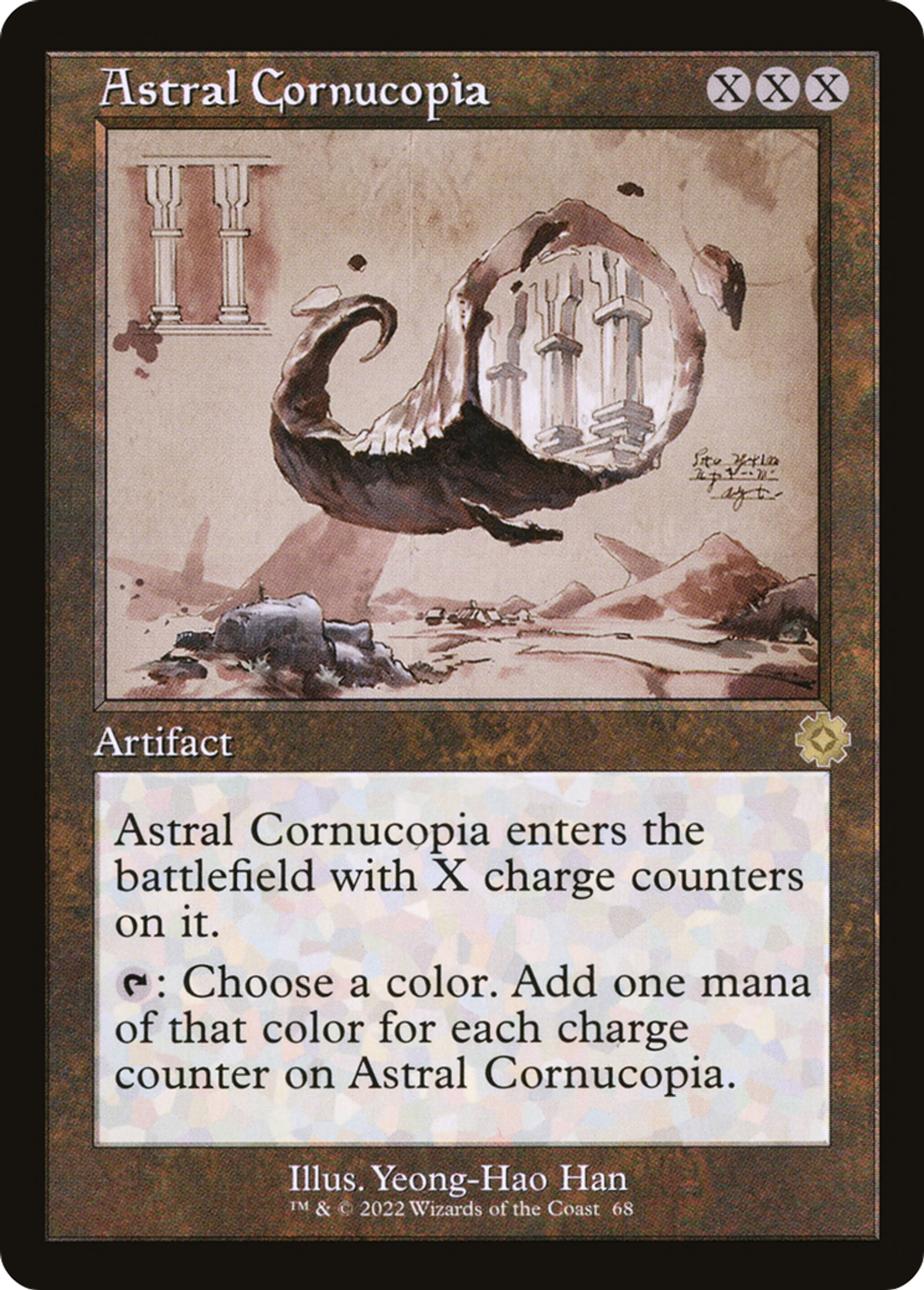 Astral Cornucopia — The Brothers' War Retro Artifacts — Magic: The Gathering