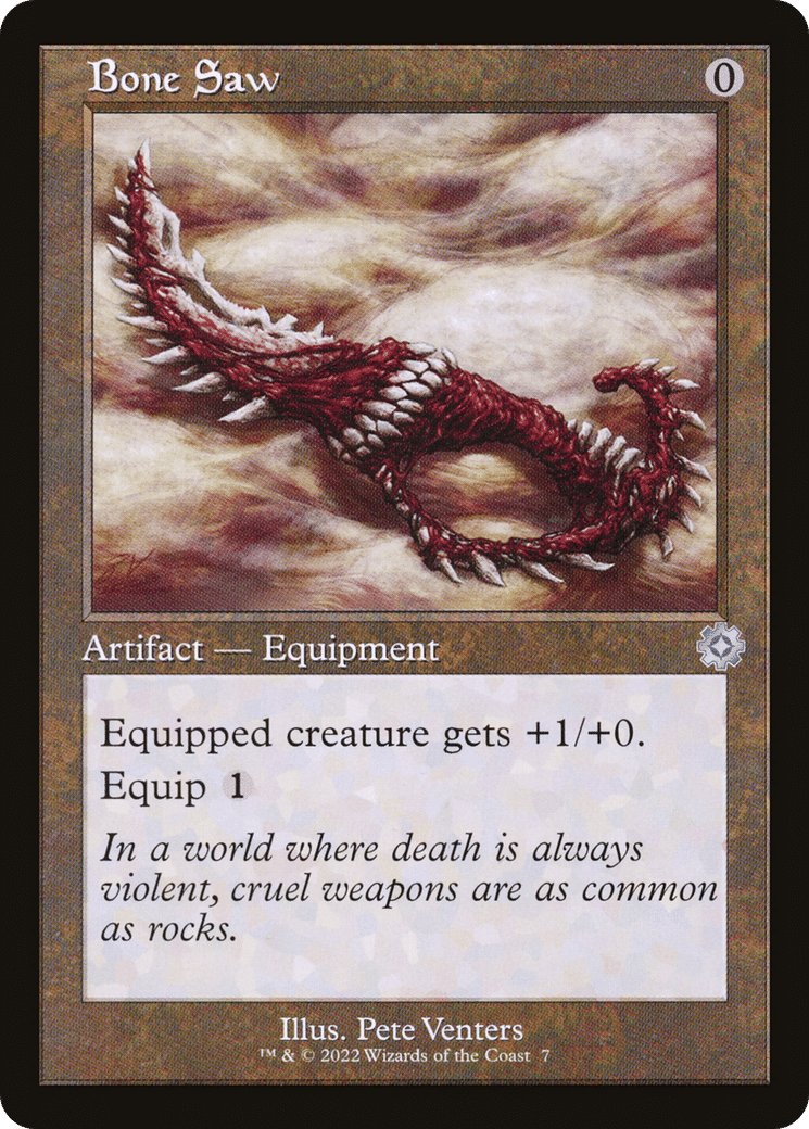 Bone Saw — The Brothers' War Retro Artifacts — Magic: The Gathering