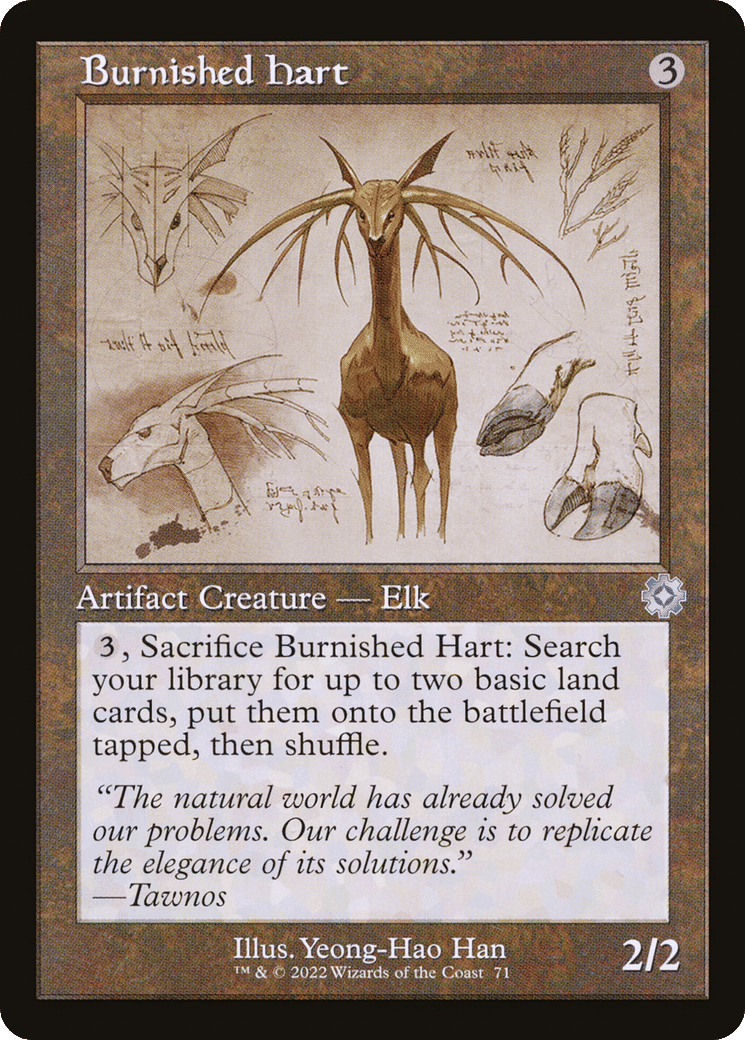 Burnished Hart — The Brothers' War Retro Artifacts — Magic: The Gathering