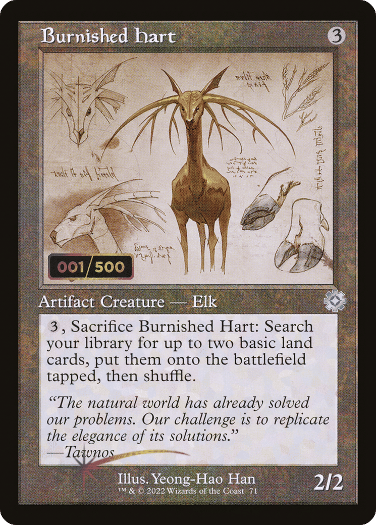 Burnished Hart — The Brothers' War Retro Artifacts — Magic: The Gathering