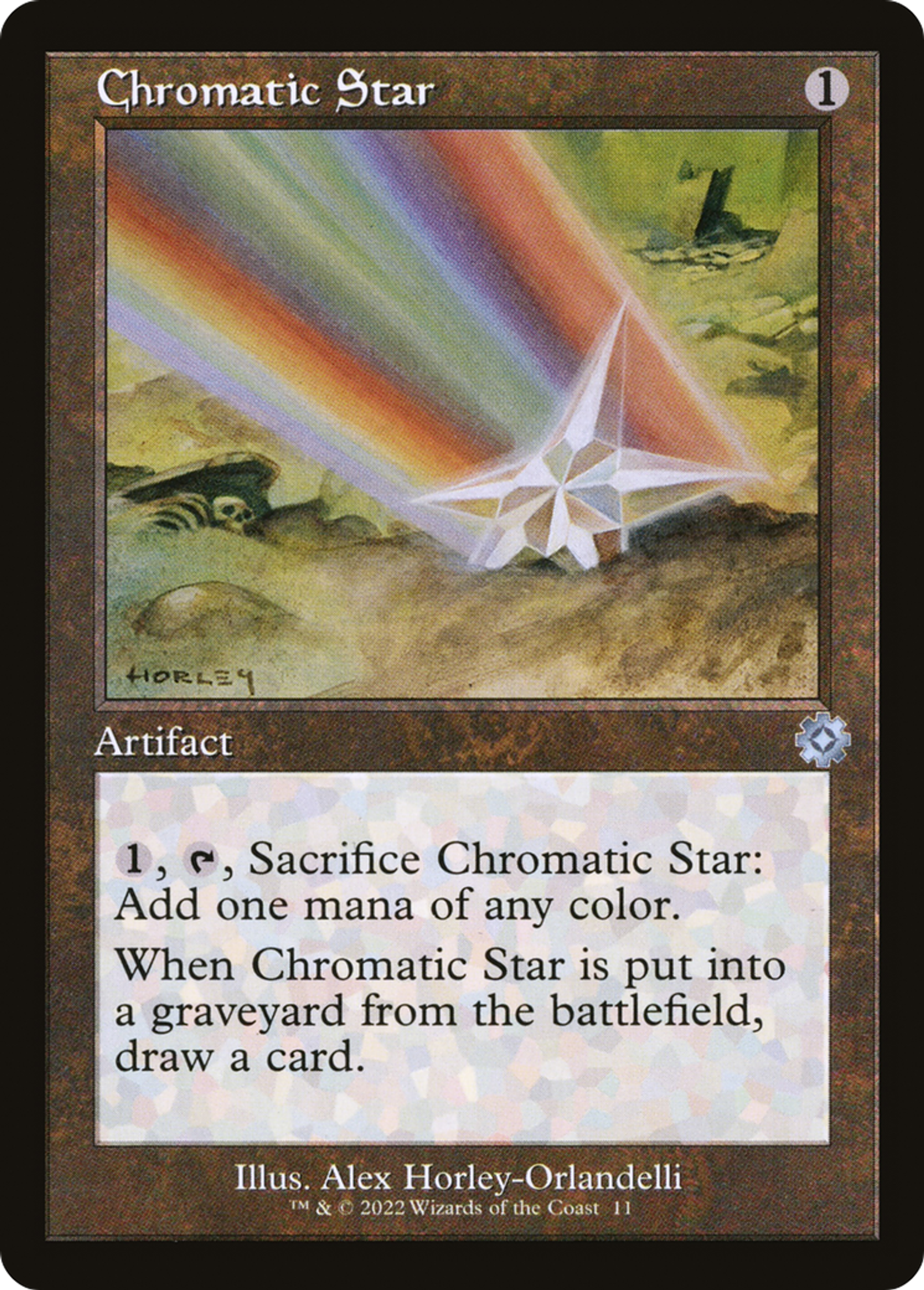 Étoile chromatique — The Brothers' War Retro Artifacts — Magic: The Gathering