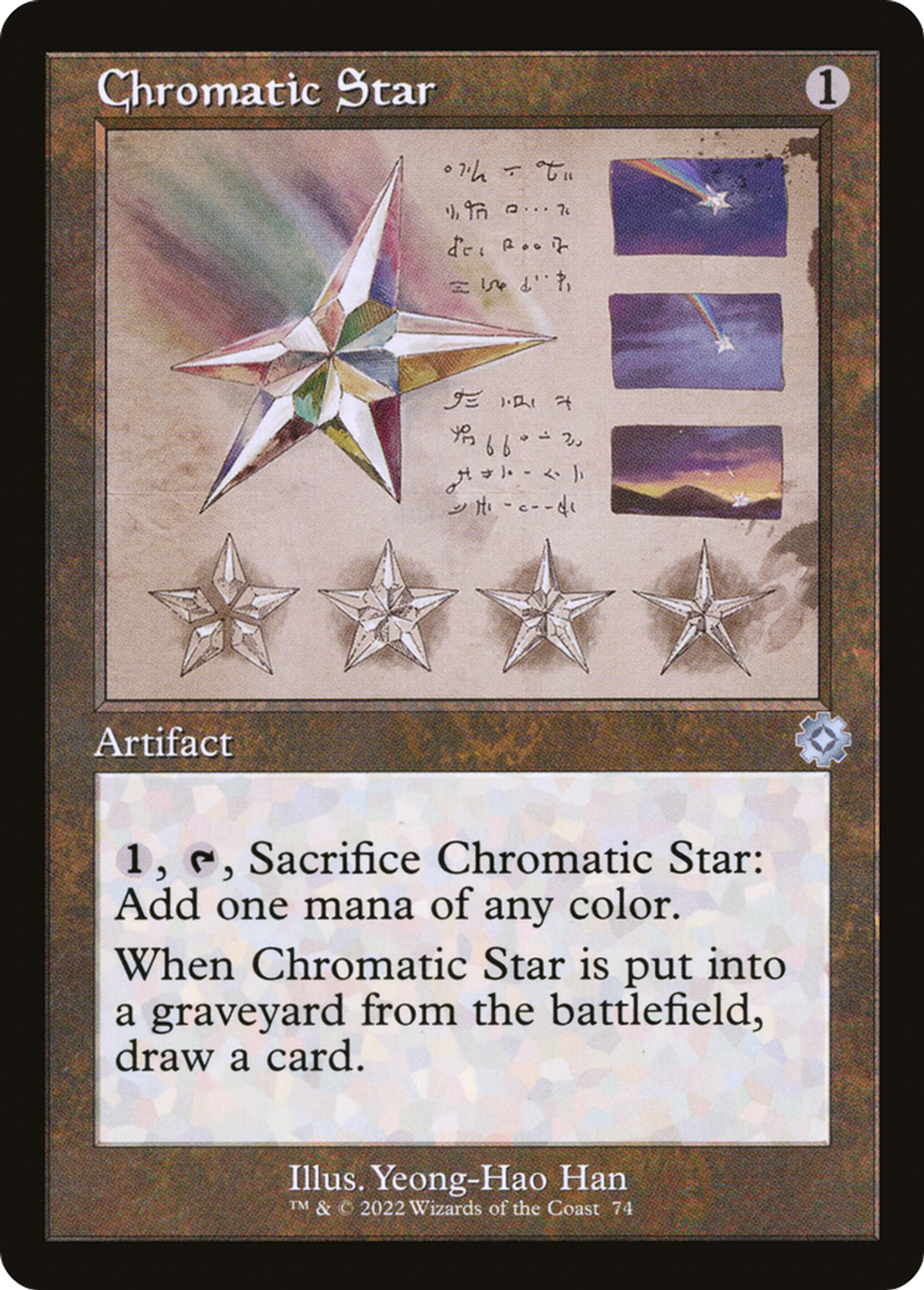 Chromatic Star — The Brothers' War Retro Artifacts — Magic: The Gathering