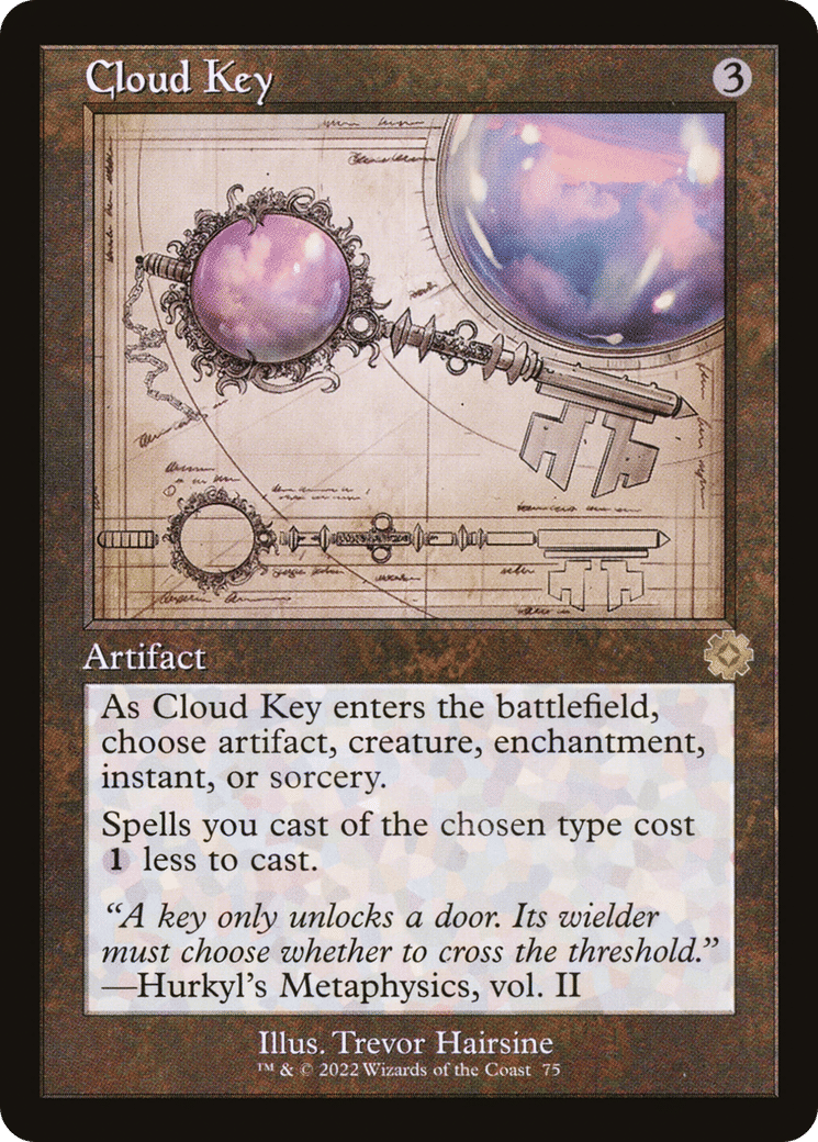 Cloud Key — The Brothers' War Retro Artifacts — Magic: The Gathering