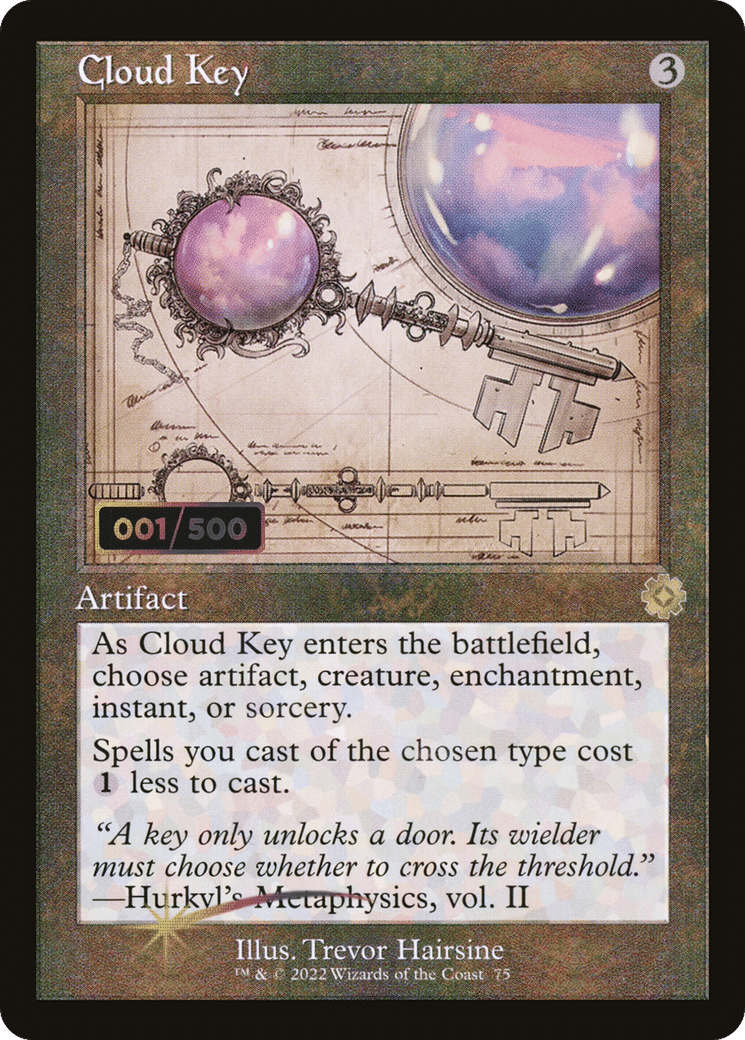 Cloud Key — The Brothers' War Retro Artifacts — Magic: The Gathering
