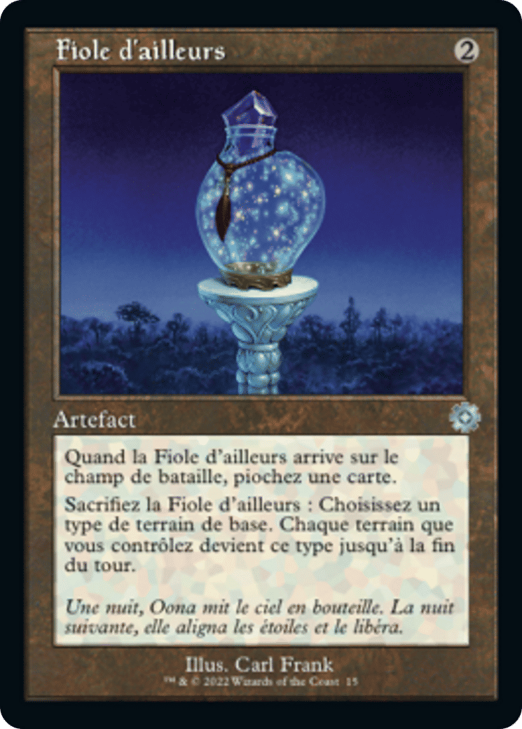 Fiole d'ailleurs — The Brothers' War Retro Artifacts — Magic: The Gathering