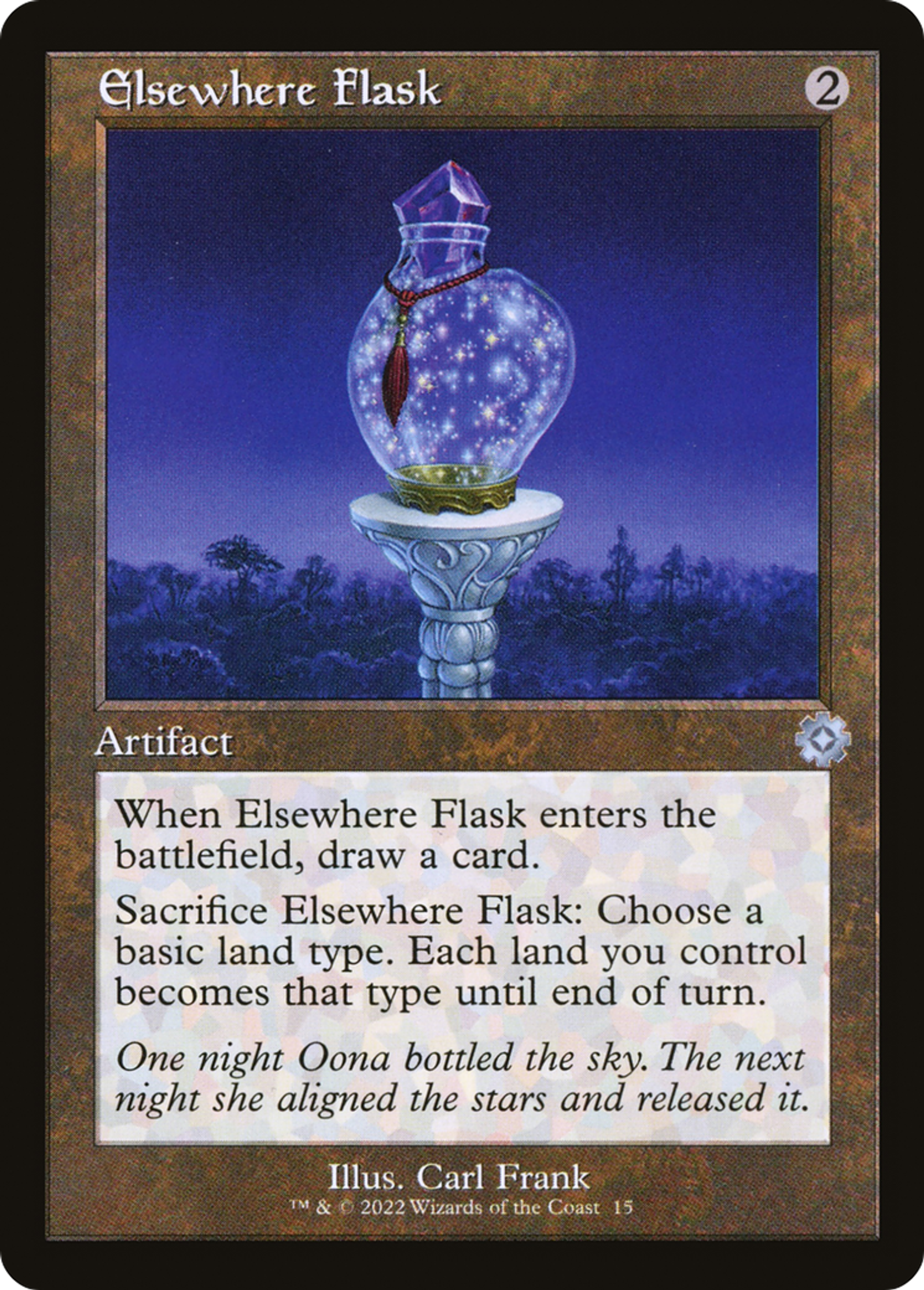 Fiole d'ailleurs — The Brothers' War Retro Artifacts — Magic: The Gathering