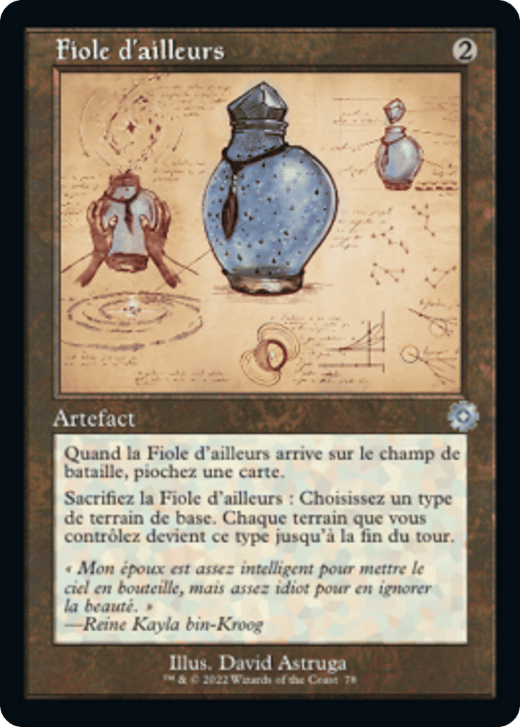 Fiole d'ailleurs — The Brothers' War Retro Artifacts — Magic: The Gathering