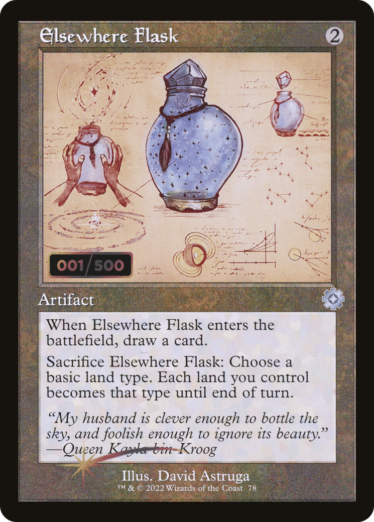 Elsewhere Flask — The Brothers' War Retro Artifacts — Magic: The Gathering