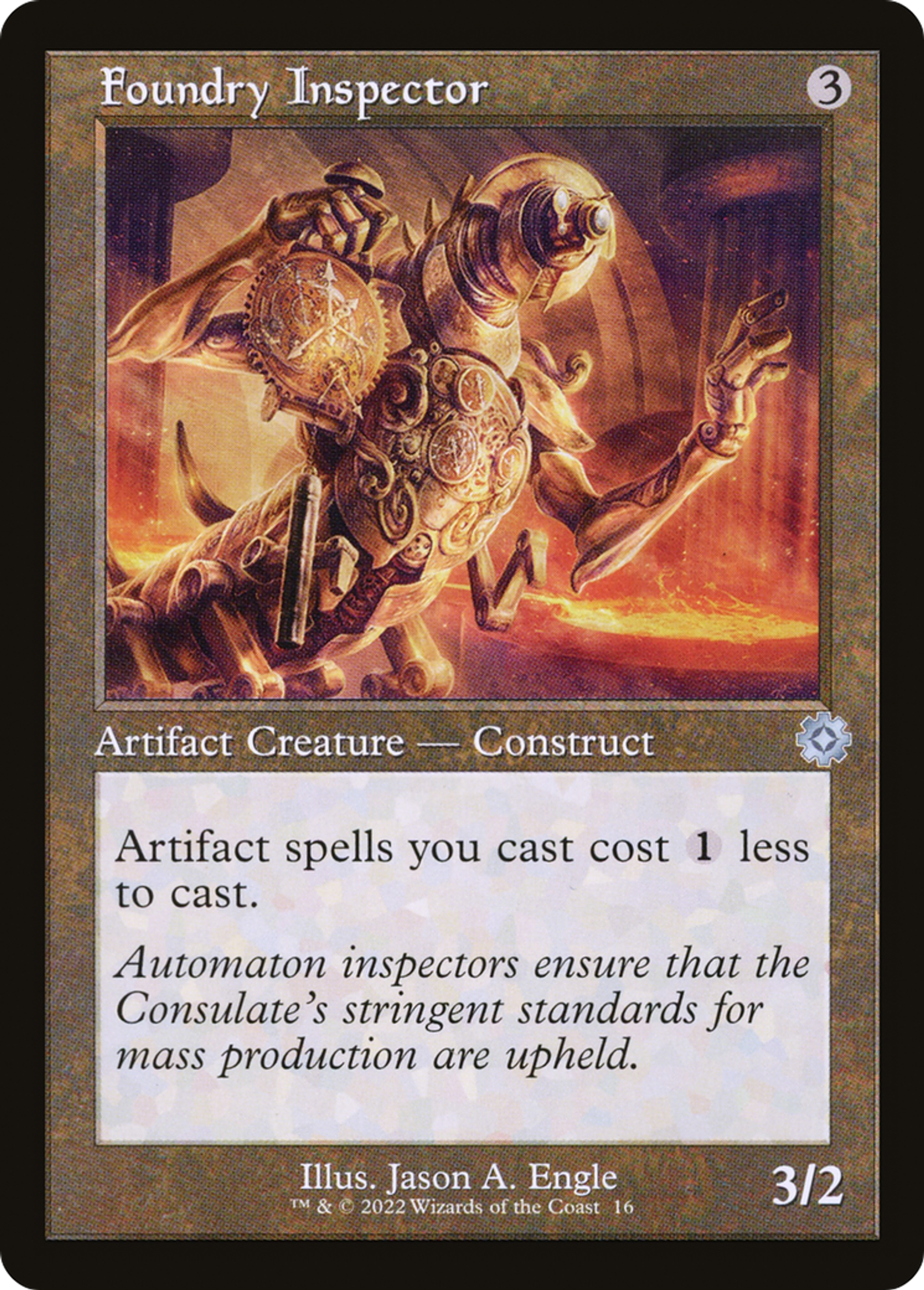 Foundry Inspector — The Brothers' War Retro Artifacts — Magic: The Gathering