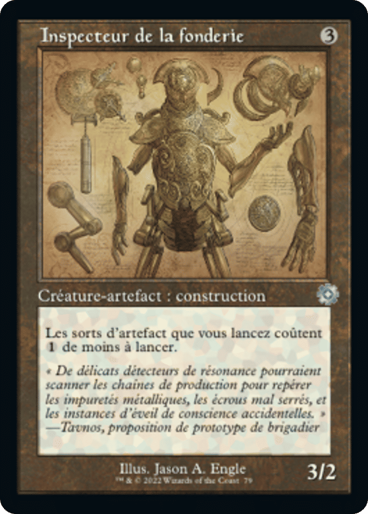 Inspecteur de la fonderie — The Brothers' War Retro Artifacts — Magic: The Gathering