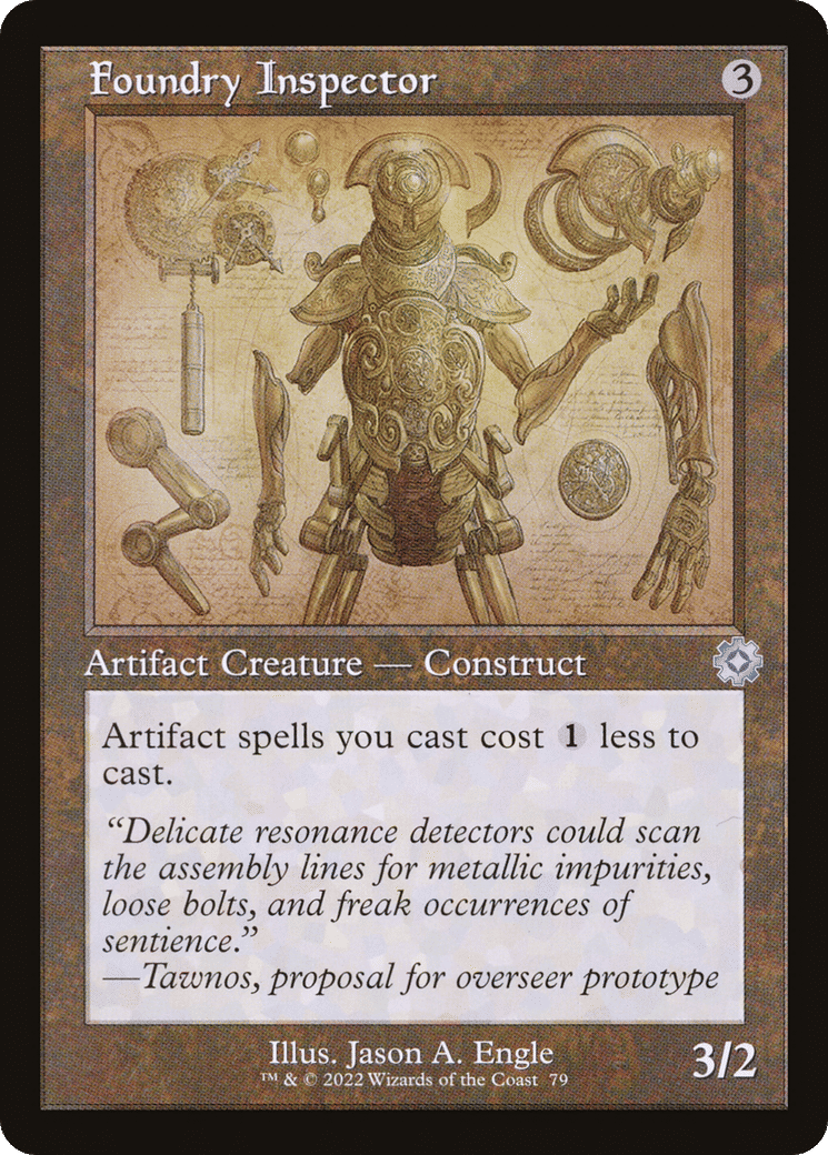 Foundry Inspector — The Brothers' War Retro Artifacts — Magic: The Gathering