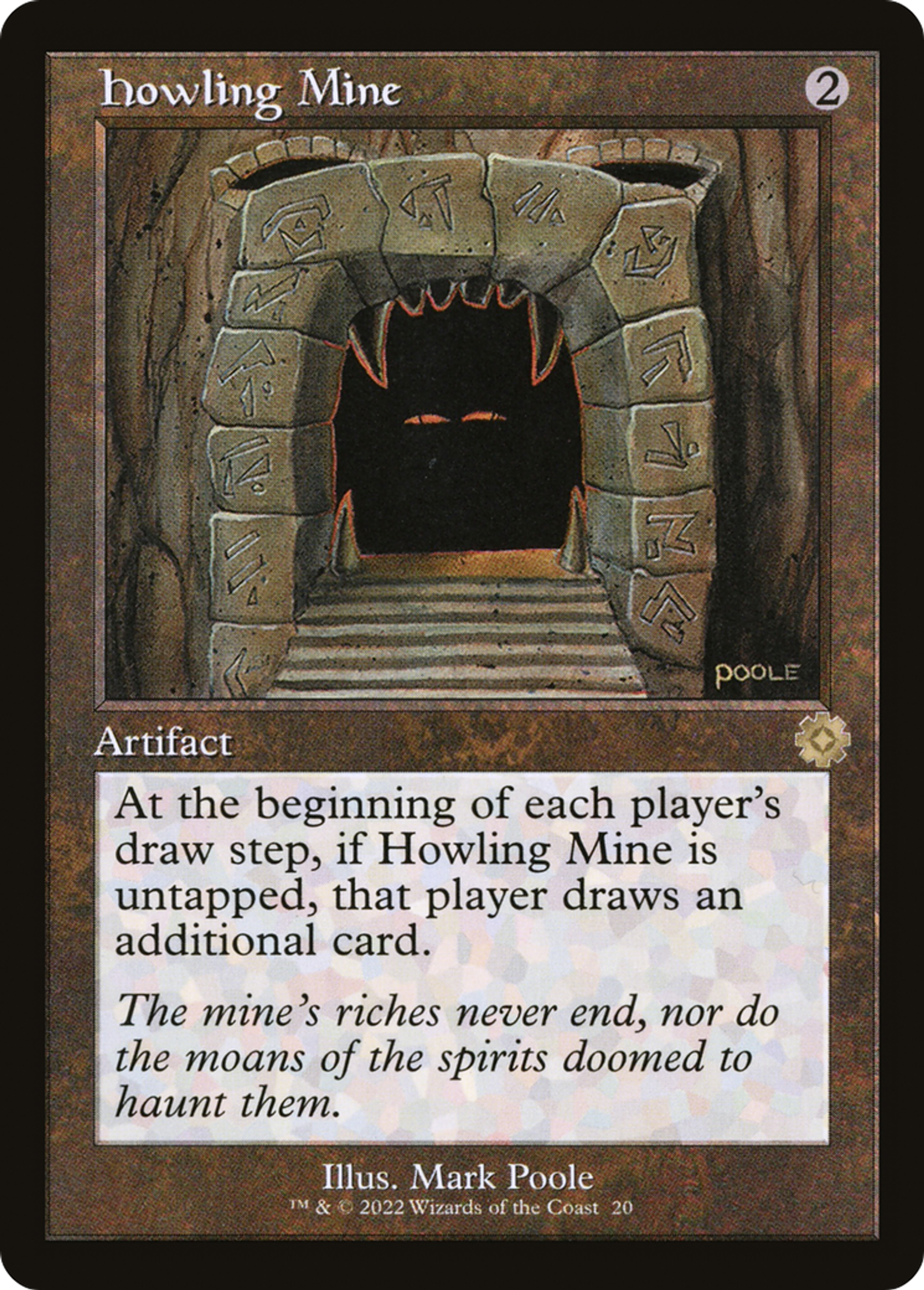 Howling Mine — The Brothers' War Retro Artifacts — Magic: The Gathering