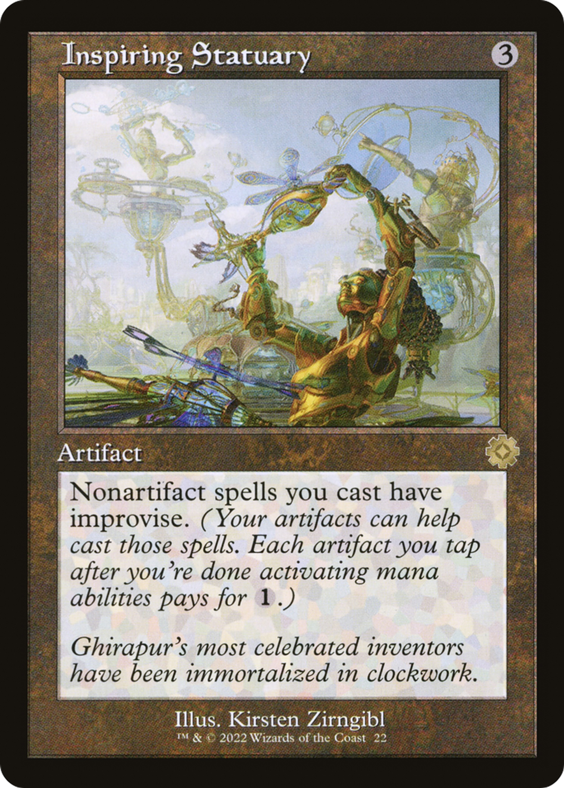 Inspiring Statuary — The Brothers' War Retro Artifacts — Magic: The Gathering