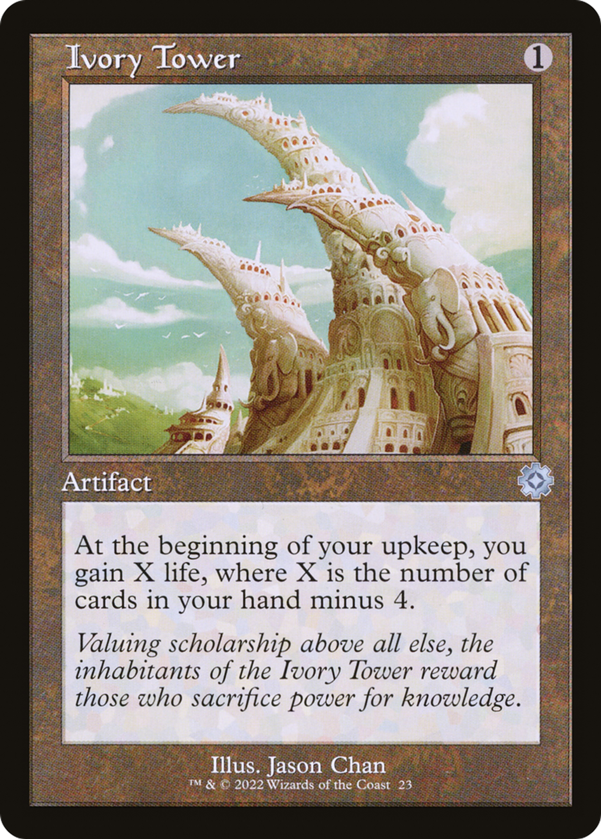 Ivory Tower — The Brothers' War Retro Artifacts — Magic: The Gathering