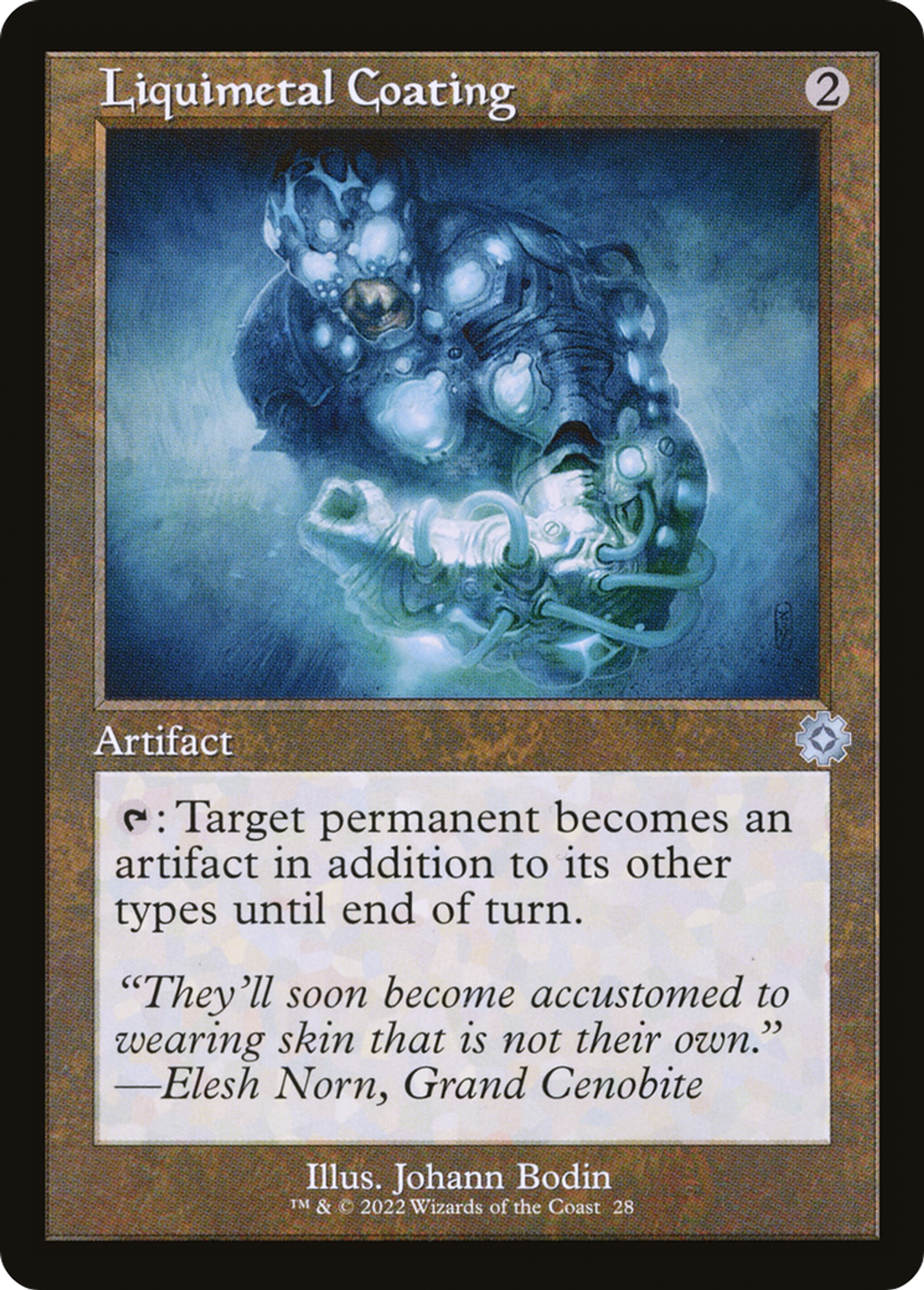 Liquimetal Coating — The Brothers' War Retro Artifacts — Magic: The Gathering