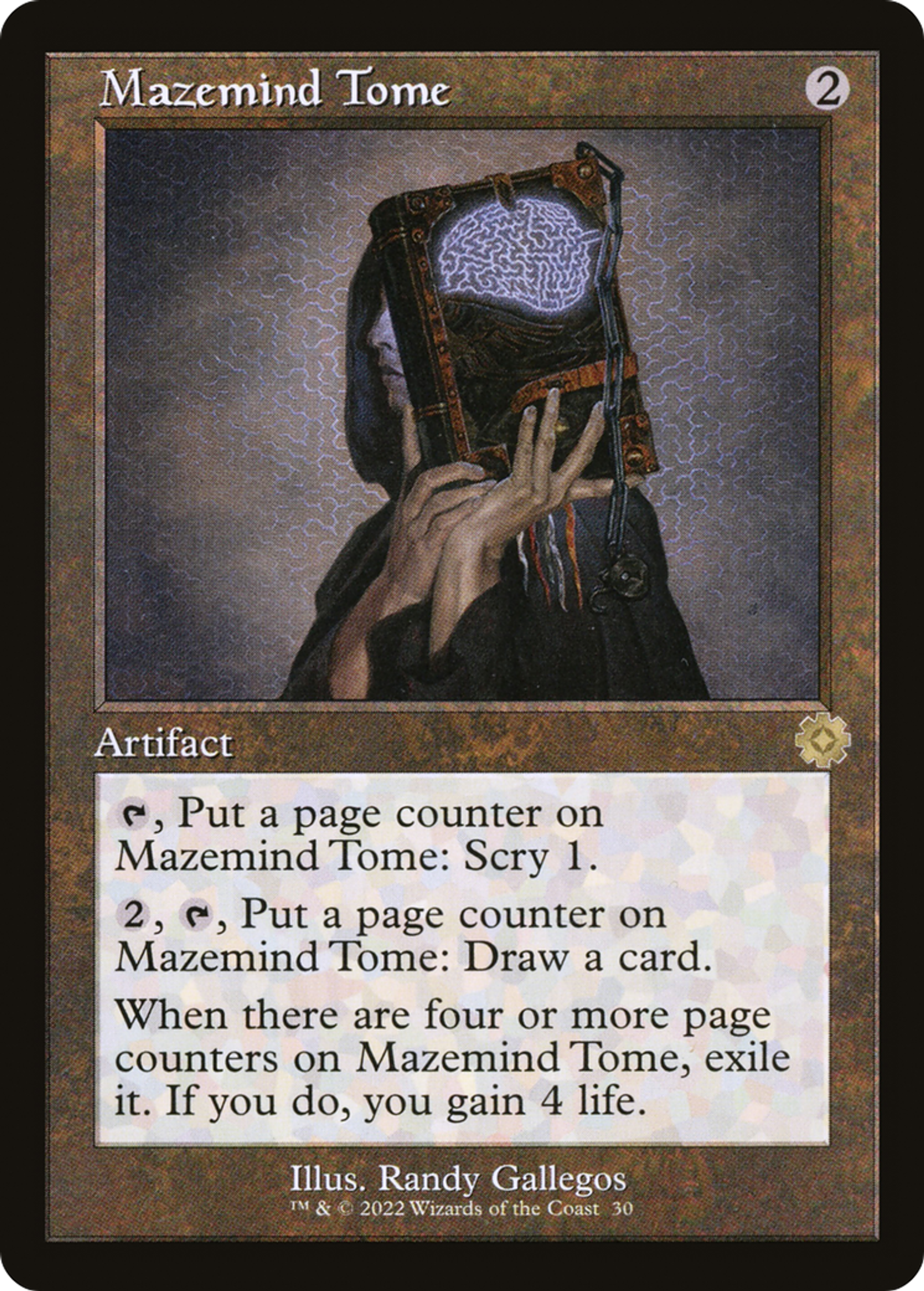 Mazemind Tome — The Brothers' War Retro Artifacts — Magic: The Gathering