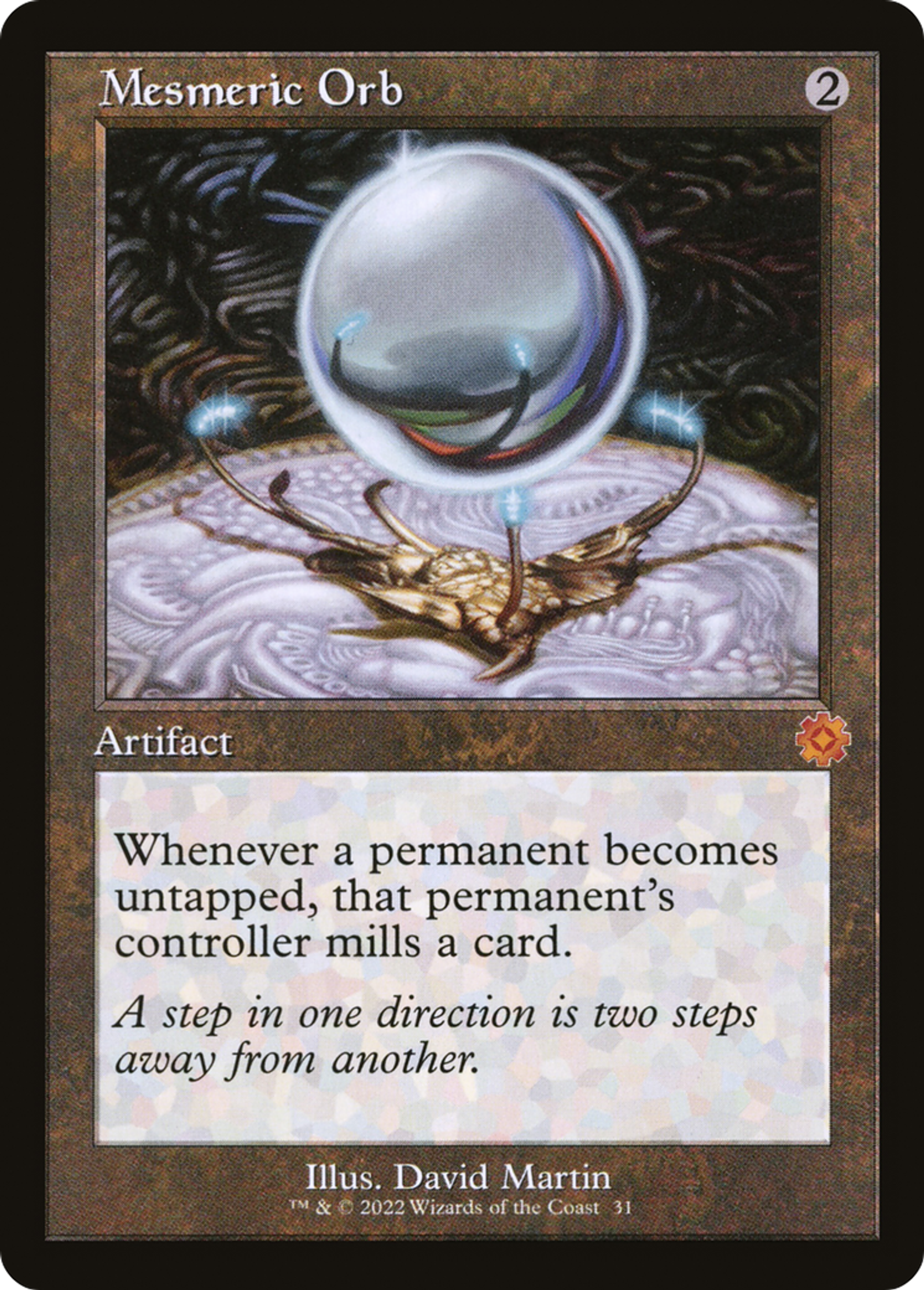 Mesmeric Orb — The Brothers' War Retro Artifacts — Magic: The Gathering