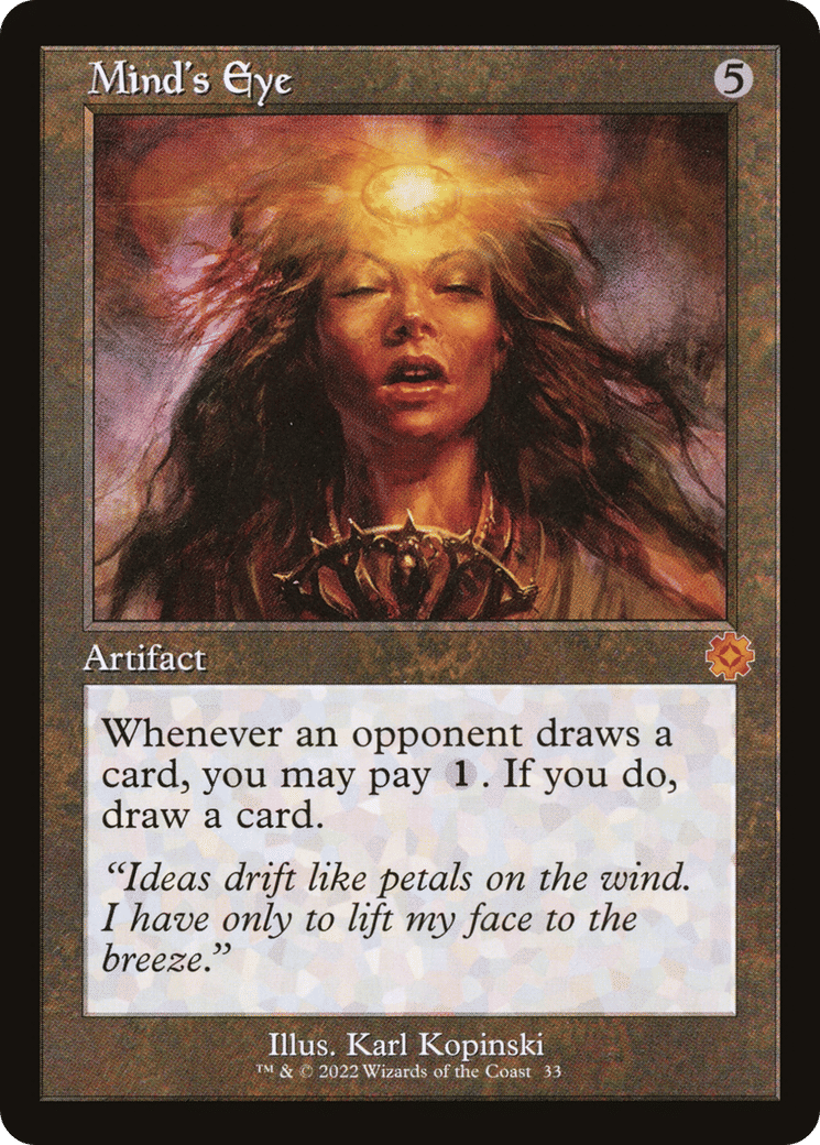 Mind's Eye — The Brothers' War Retro Artifacts — Magic: The Gathering