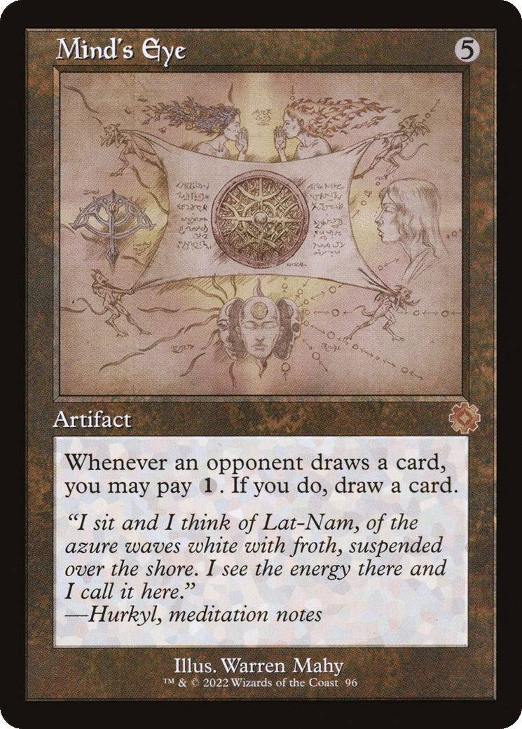 Mind's Eye — The Brothers' War Retro Artifacts — Magic: The Gathering