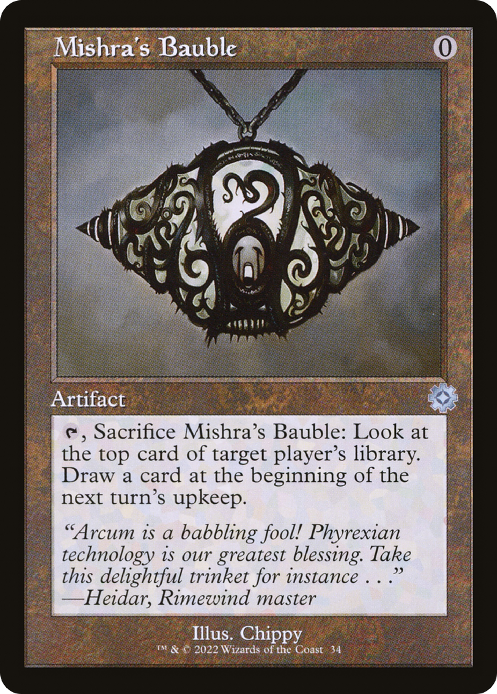 Babiole de Mishra — The Brothers' War Retro Artifacts — Magic: The Gathering