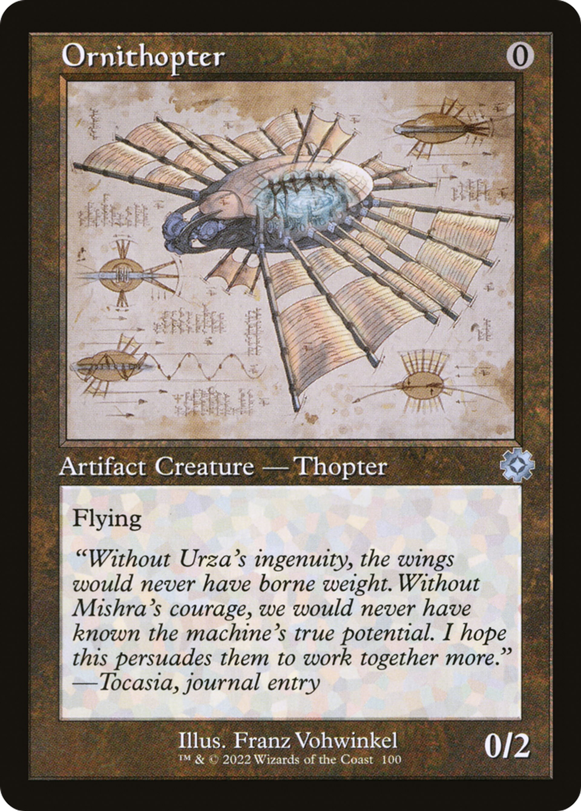 Ornithopter — The Brothers' War Retro Artifacts — Magic: The Gathering