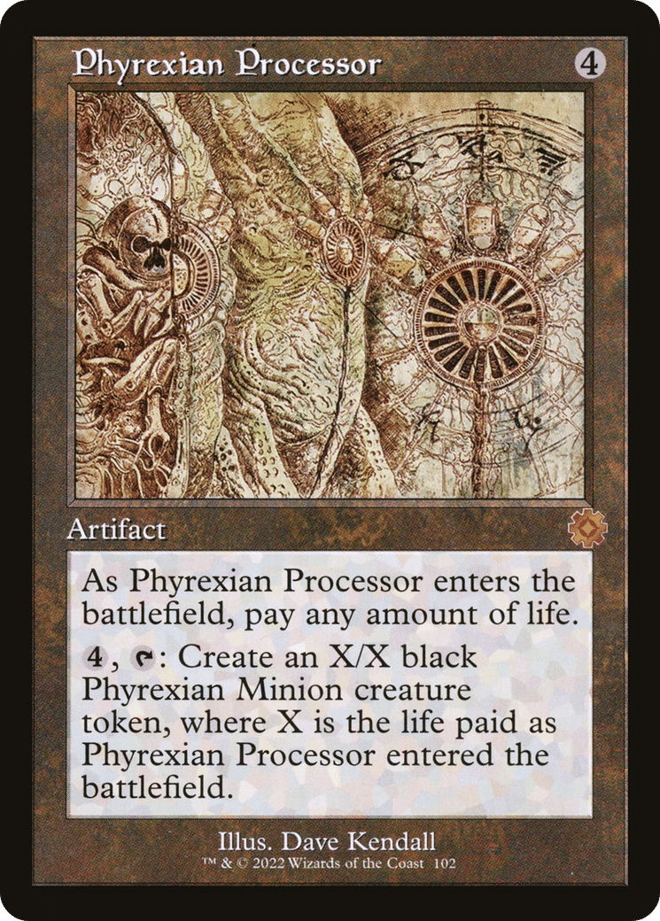 Phyrexian Processor — The Brothers' War Retro Artifacts — Magic: The Gathering