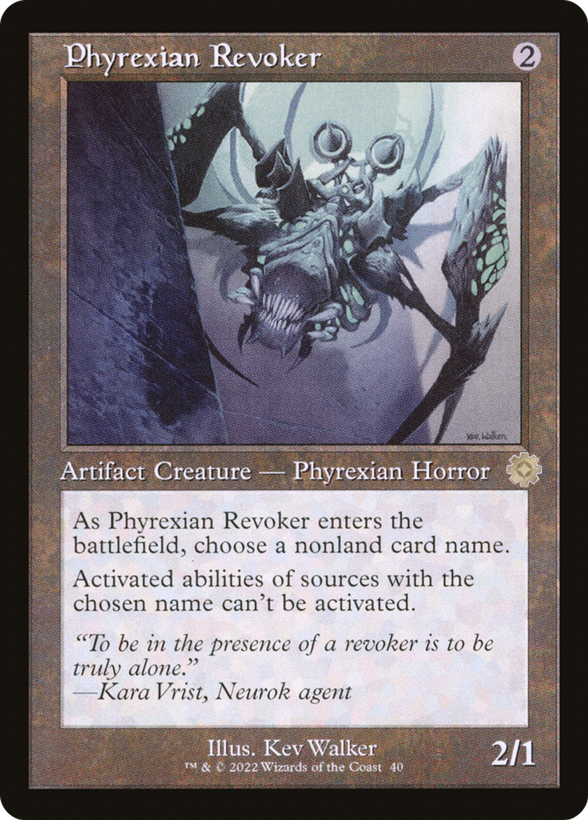 Phyrexian Revoker — The Brothers' War Retro Artifacts — Magic: The Gathering