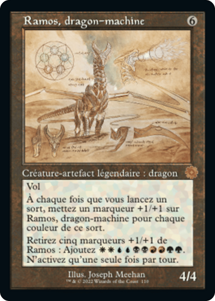 Ramos, dragon-machine — The Brothers' War Retro Artifacts — Magic: The Gathering