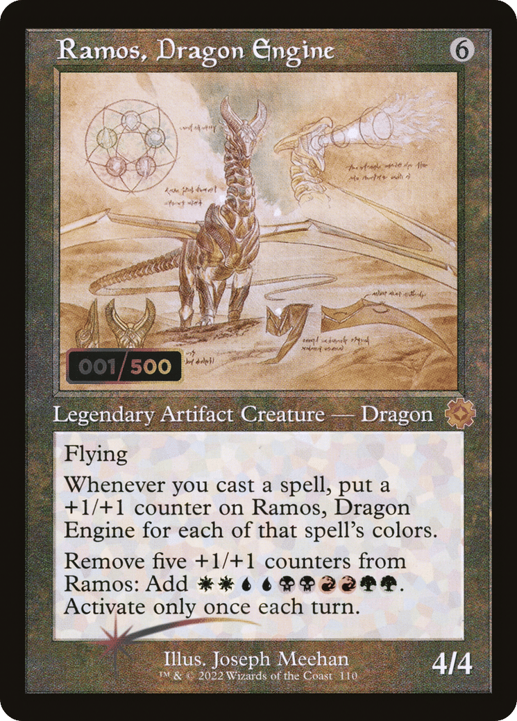 Ramos, Dragon Engine — The Brothers' War Retro Artifacts — Magic: The Gathering