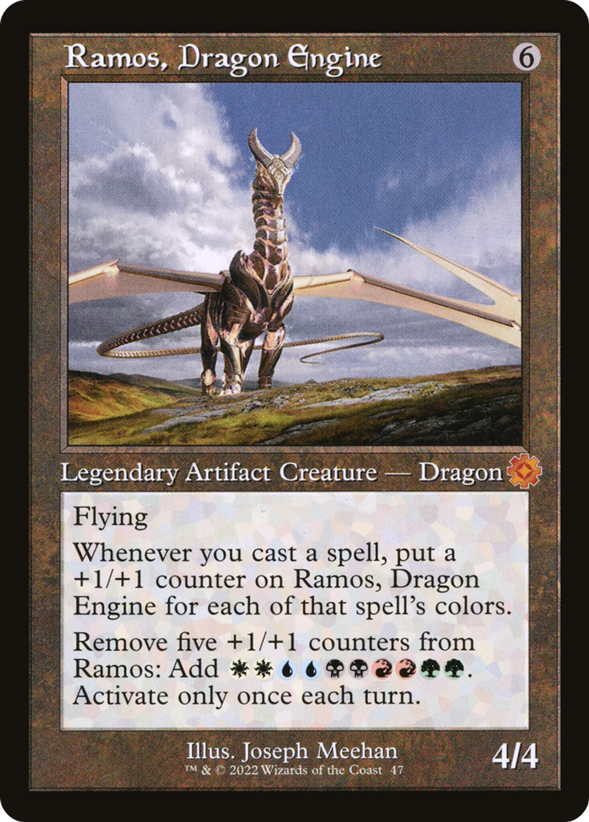 Ramos, dragon-machine — The Brothers' War Retro Artifacts — Magic: The Gathering