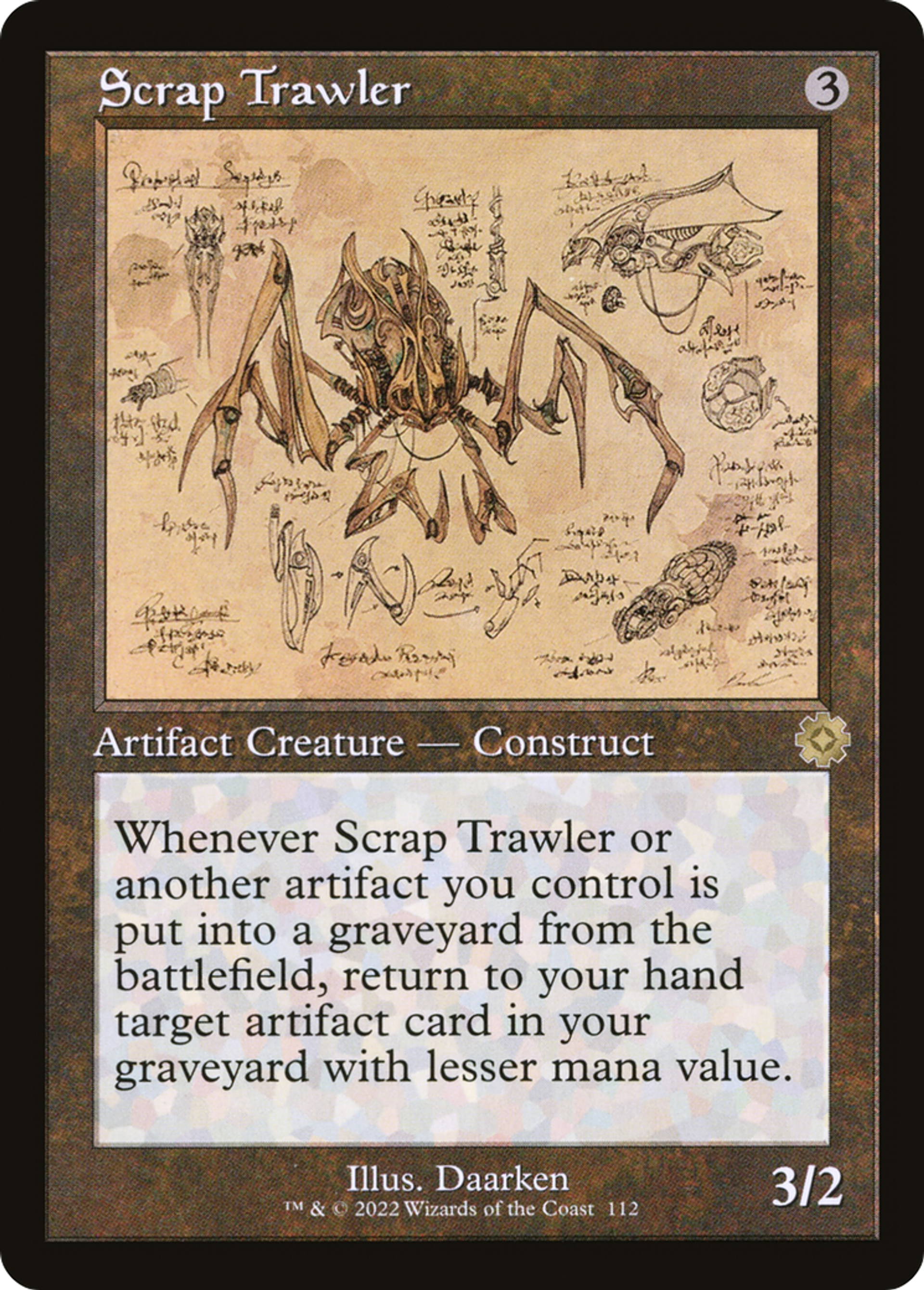 Scrap Trawler — The Brothers' War Retro Artifacts — Magic: The Gathering