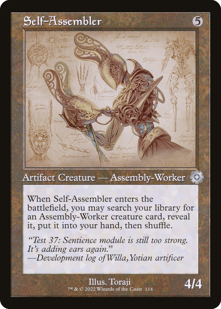 Self-Assembler — The Brothers' War Retro Artifacts — Magic: The Gathering