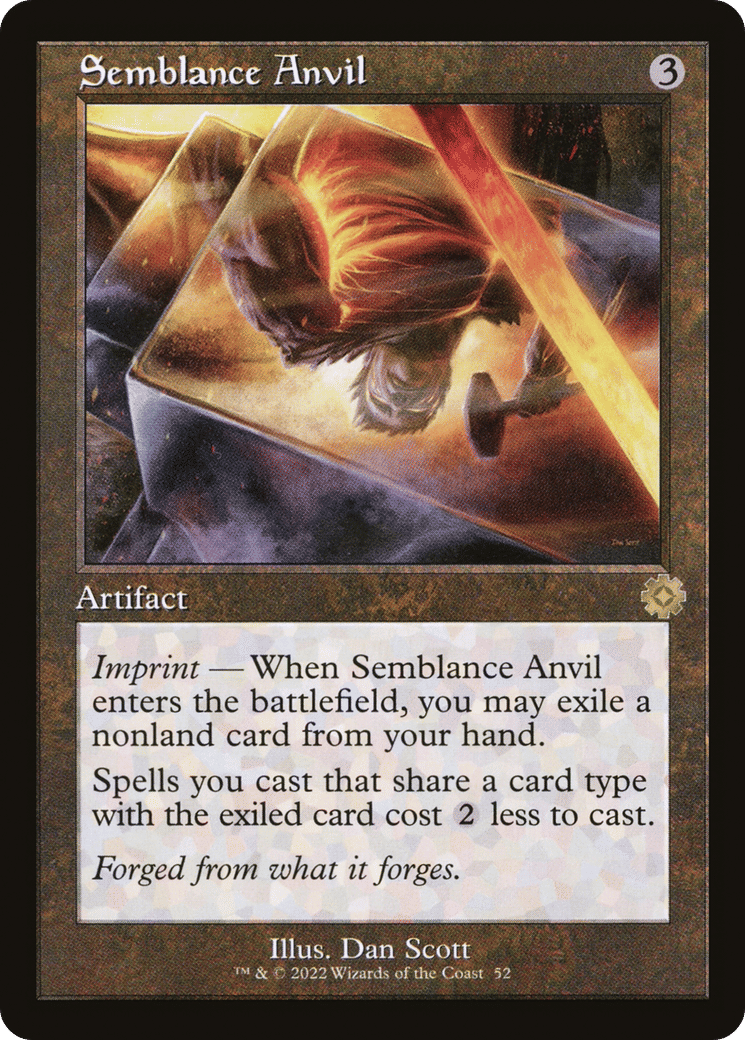 Semblance Anvil — The Brothers' War Retro Artifacts — Magic: The Gathering