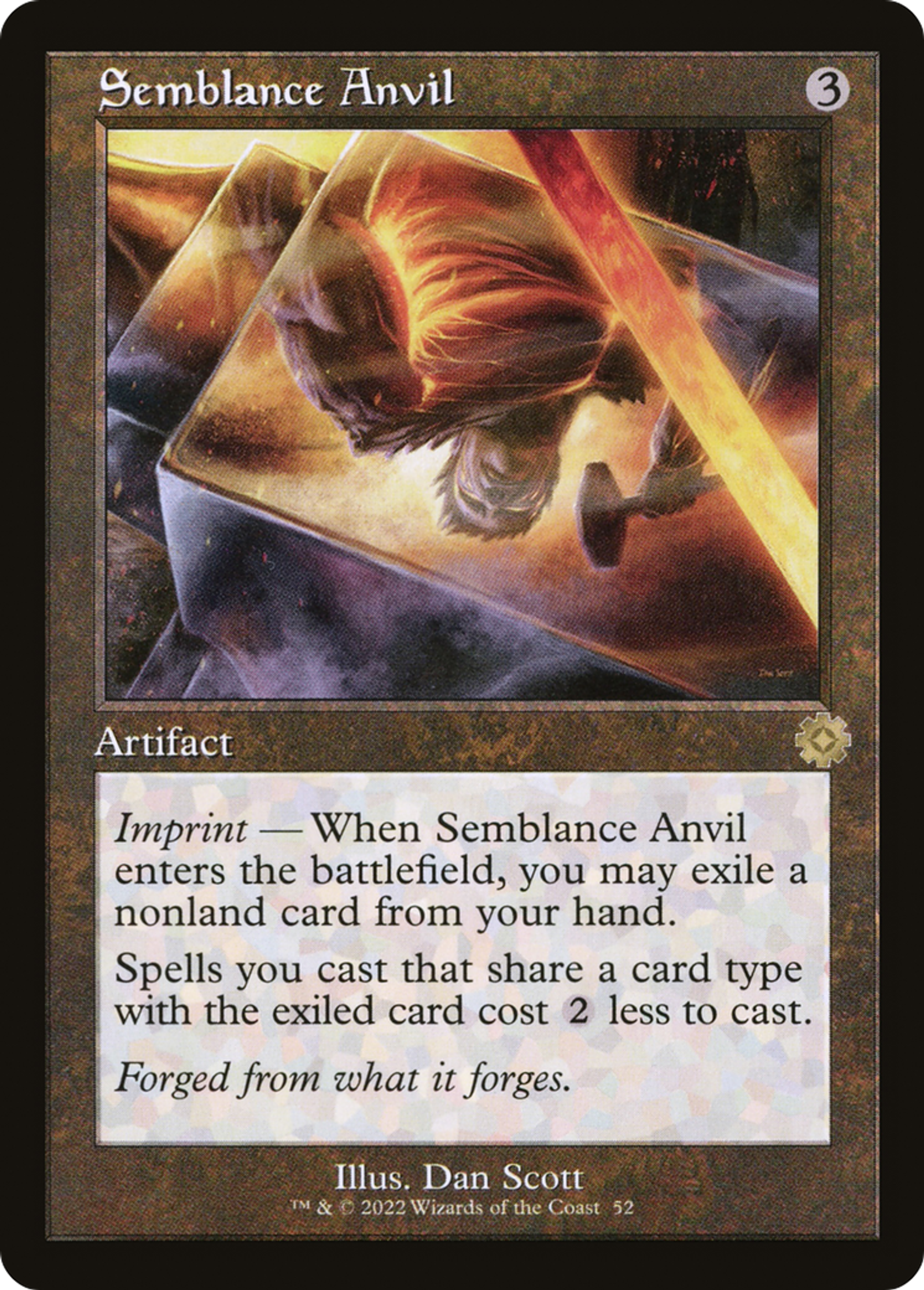 Semblance Anvil — The Brothers' War Retro Artifacts — Magic: The Gathering