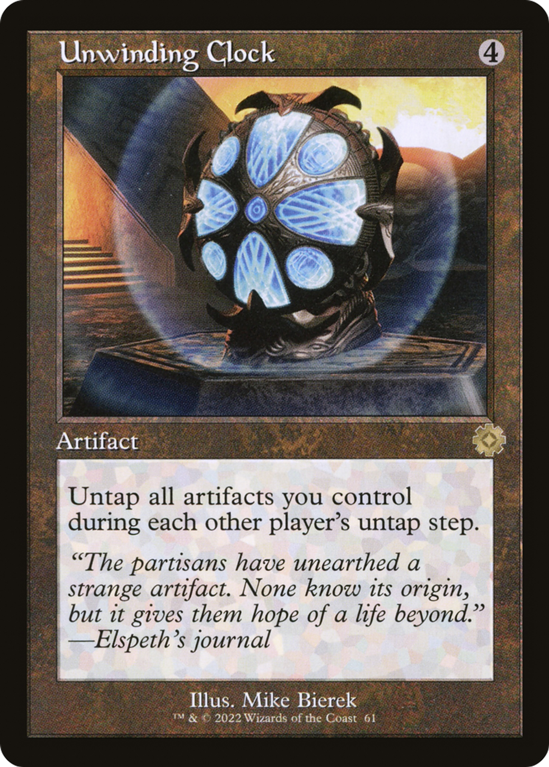 Unwinding Clock — The Brothers' War Retro Artifacts — Magic: The Gathering