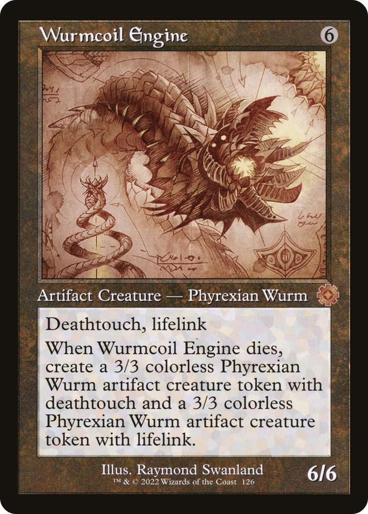 Wurmcoil Engine — The Brothers' War Retro Artifacts — Magic: The Gathering
