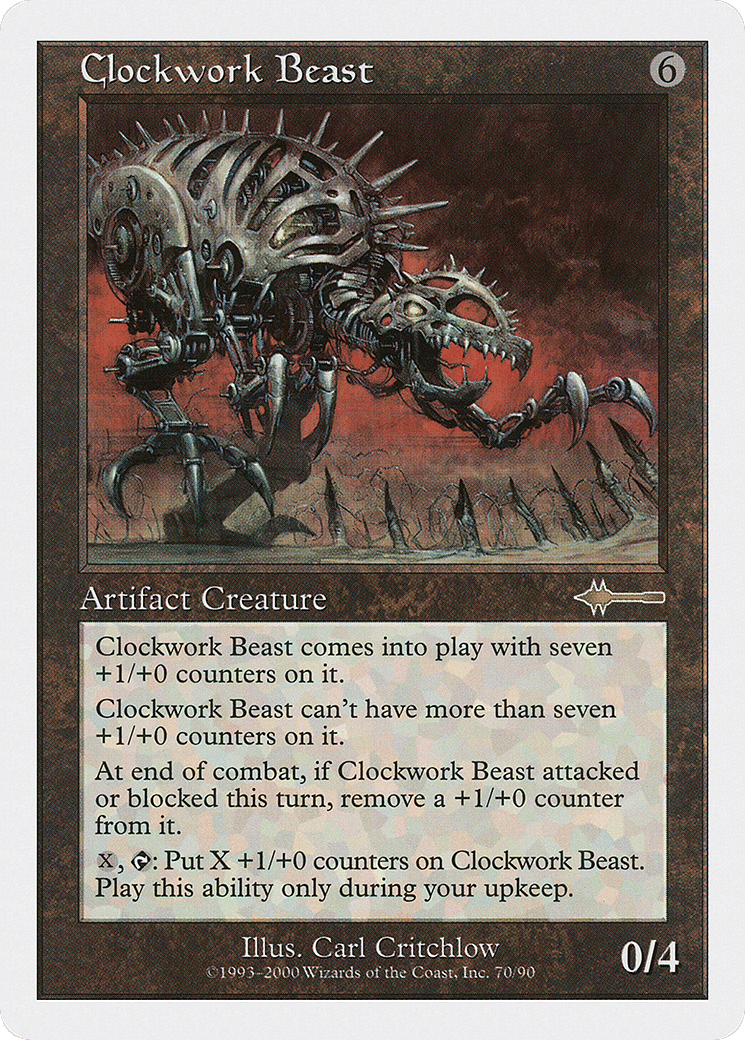Clockwork Beast — Beatdown Box Set — Magic: The Gathering