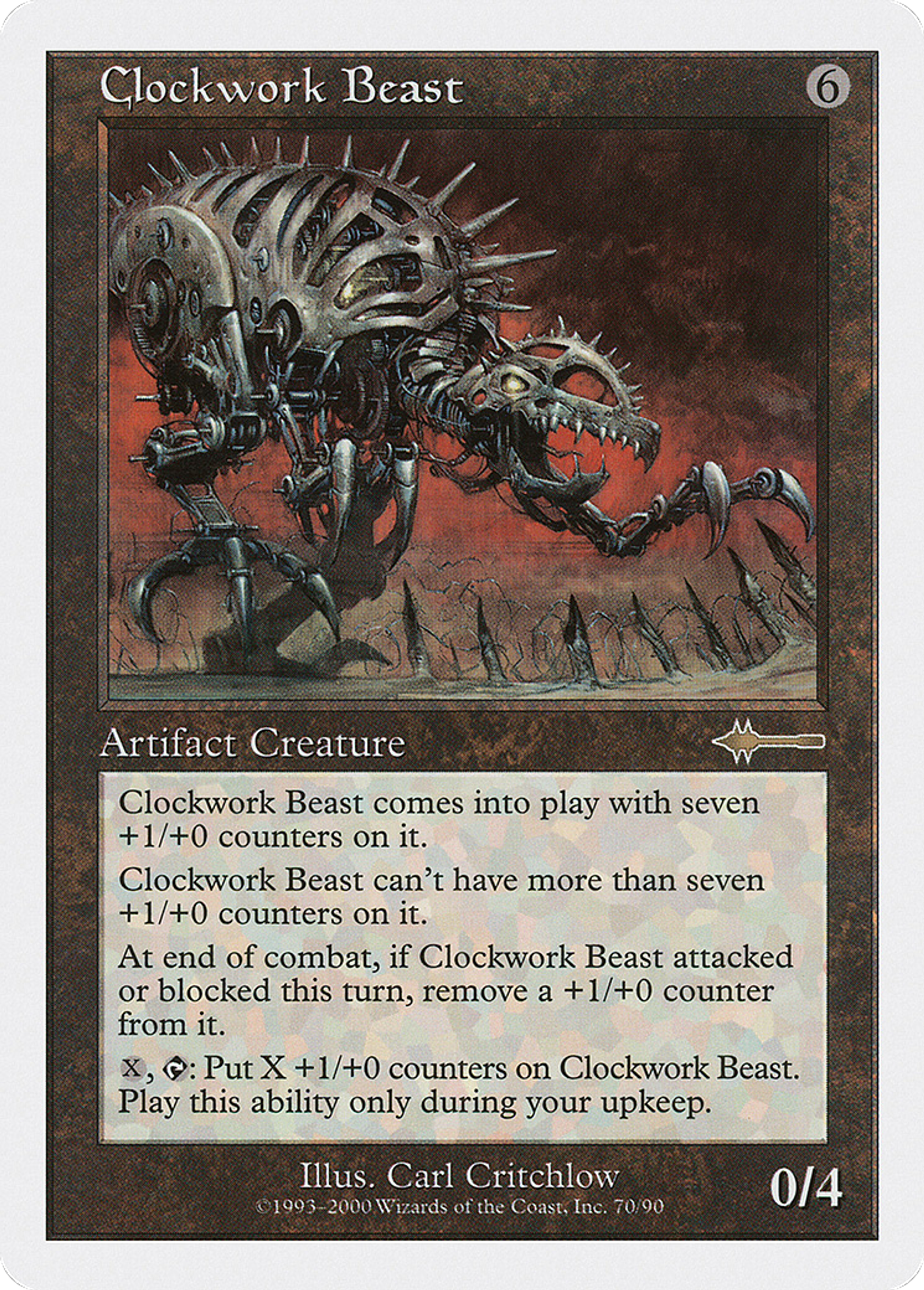 Bête mécanique — Beatdown Box Set — Magic: The Gathering