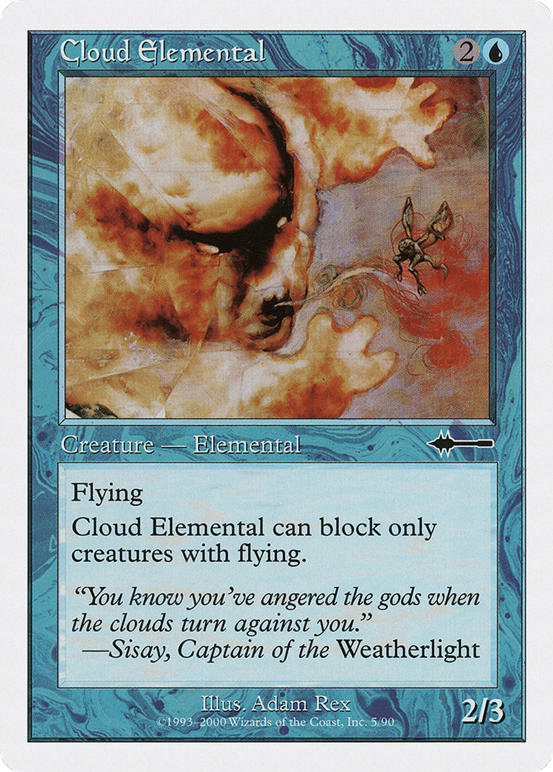Élémental de nuage — Beatdown Box Set — Magic: The Gathering
