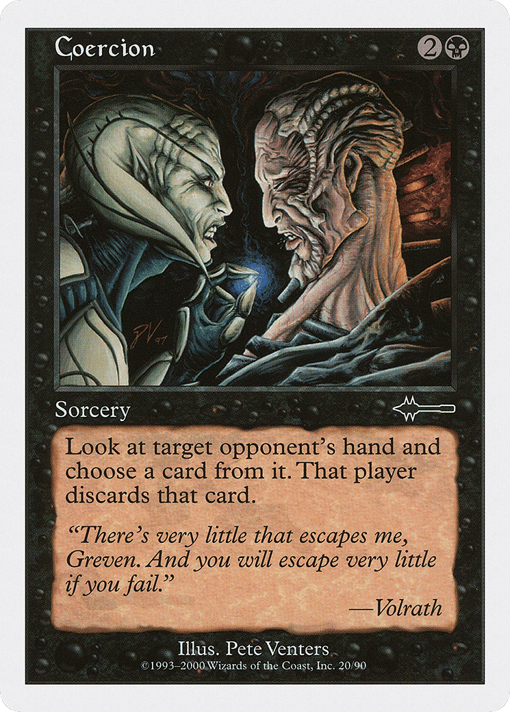 Coercion — Beatdown Box Set — Magic: The Gathering