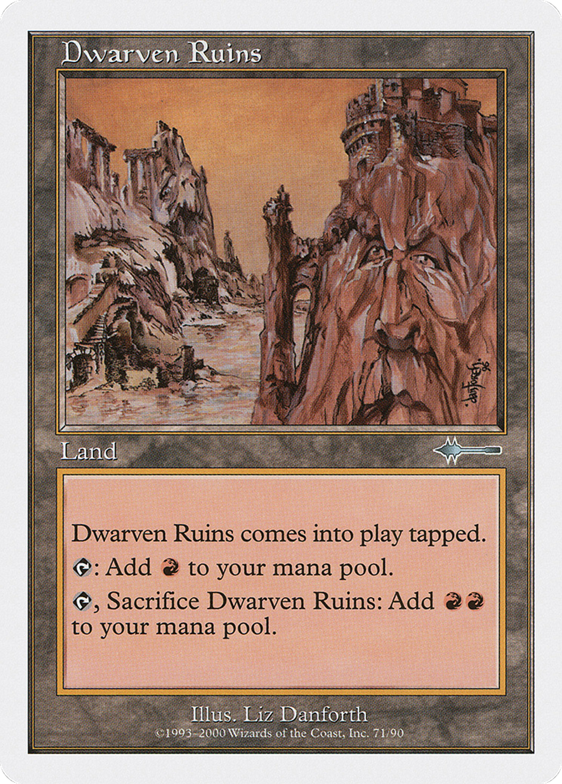 Ruines naines — Beatdown Box Set — Magic: The Gathering