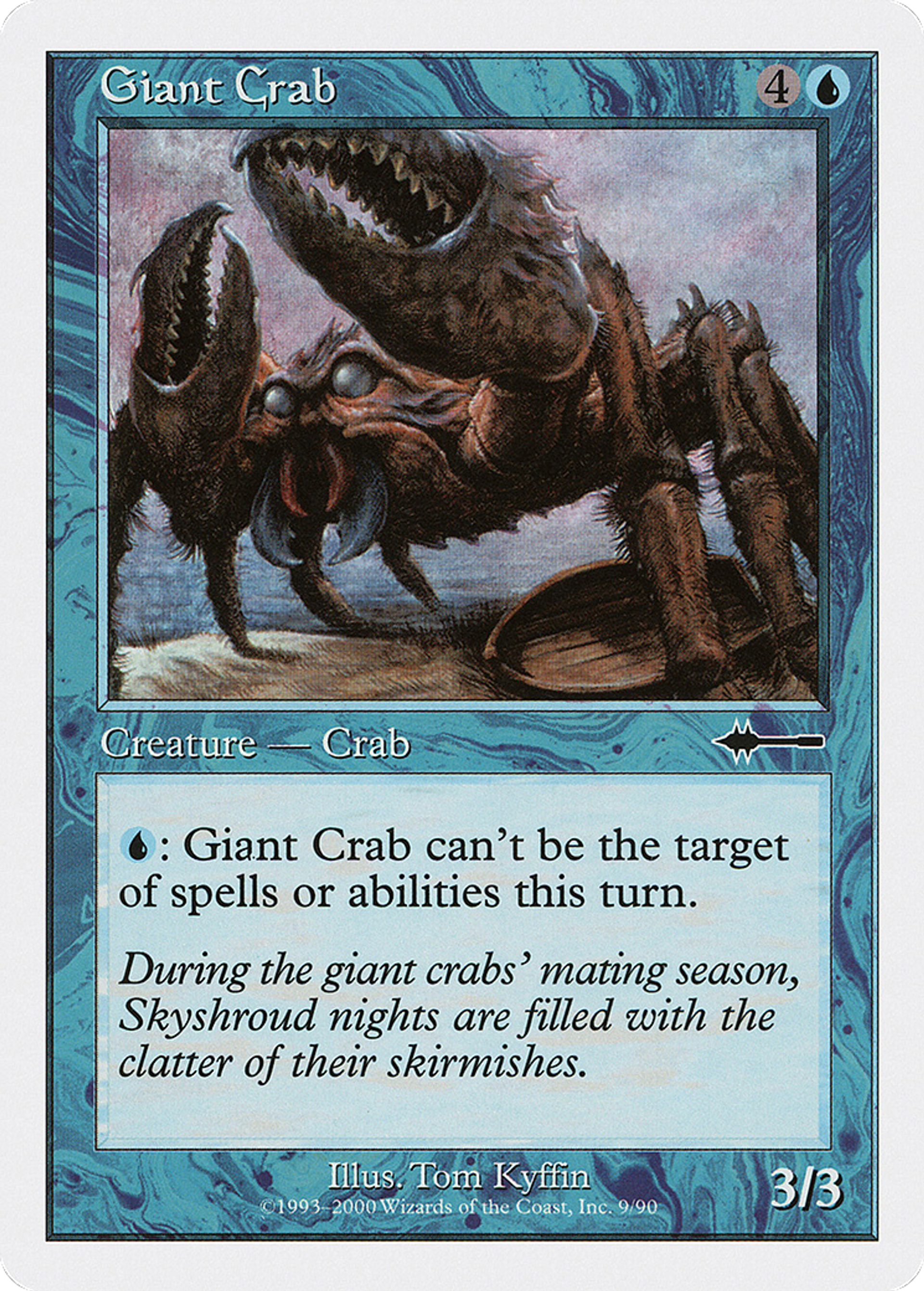 Crabe géant — Beatdown Box Set — Magic: The Gathering