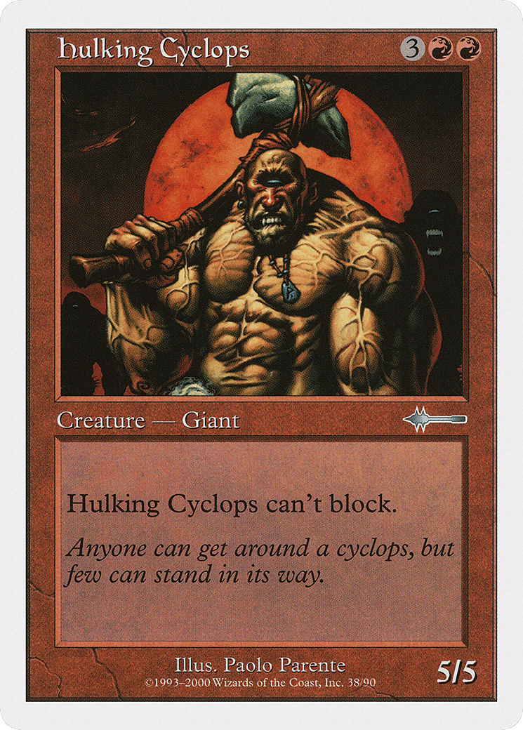 Hulking Cyclops — Beatdown Box Set — Magic: The Gathering